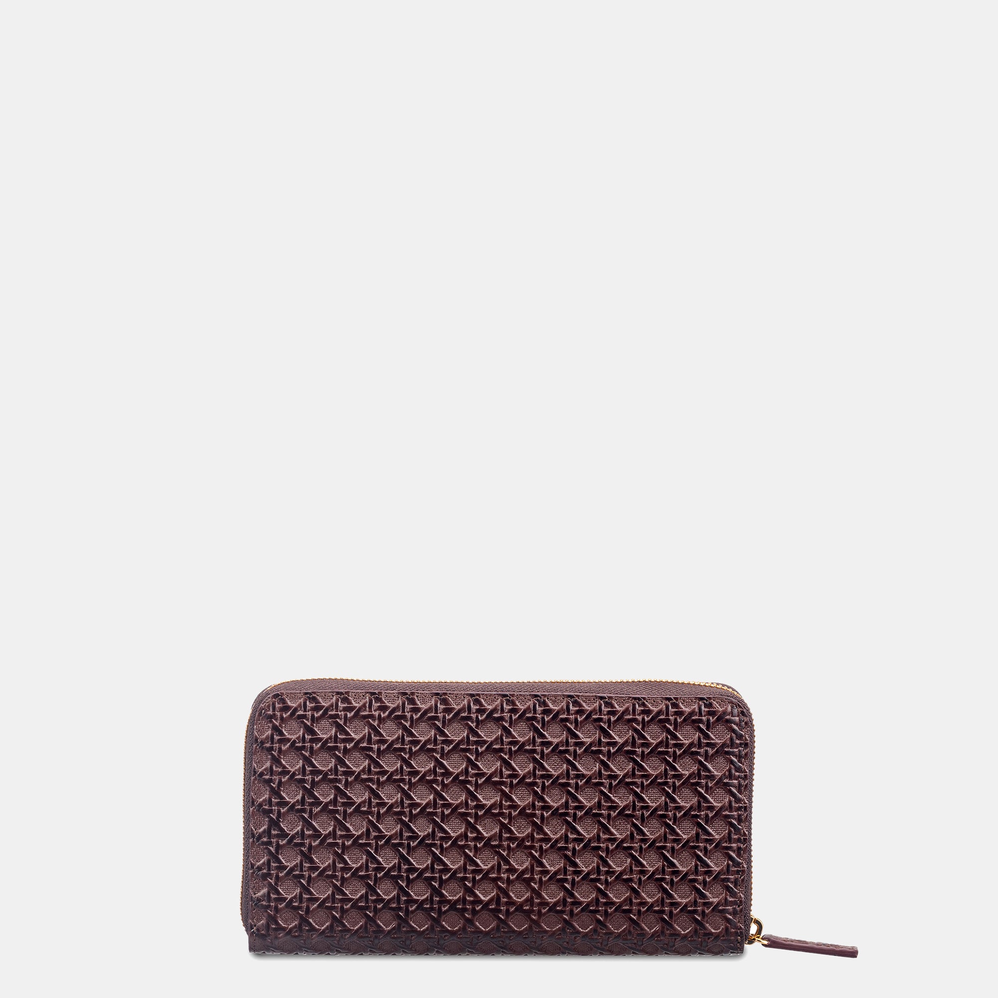 Daisy Ziparound Wallet#Color_Burgundy