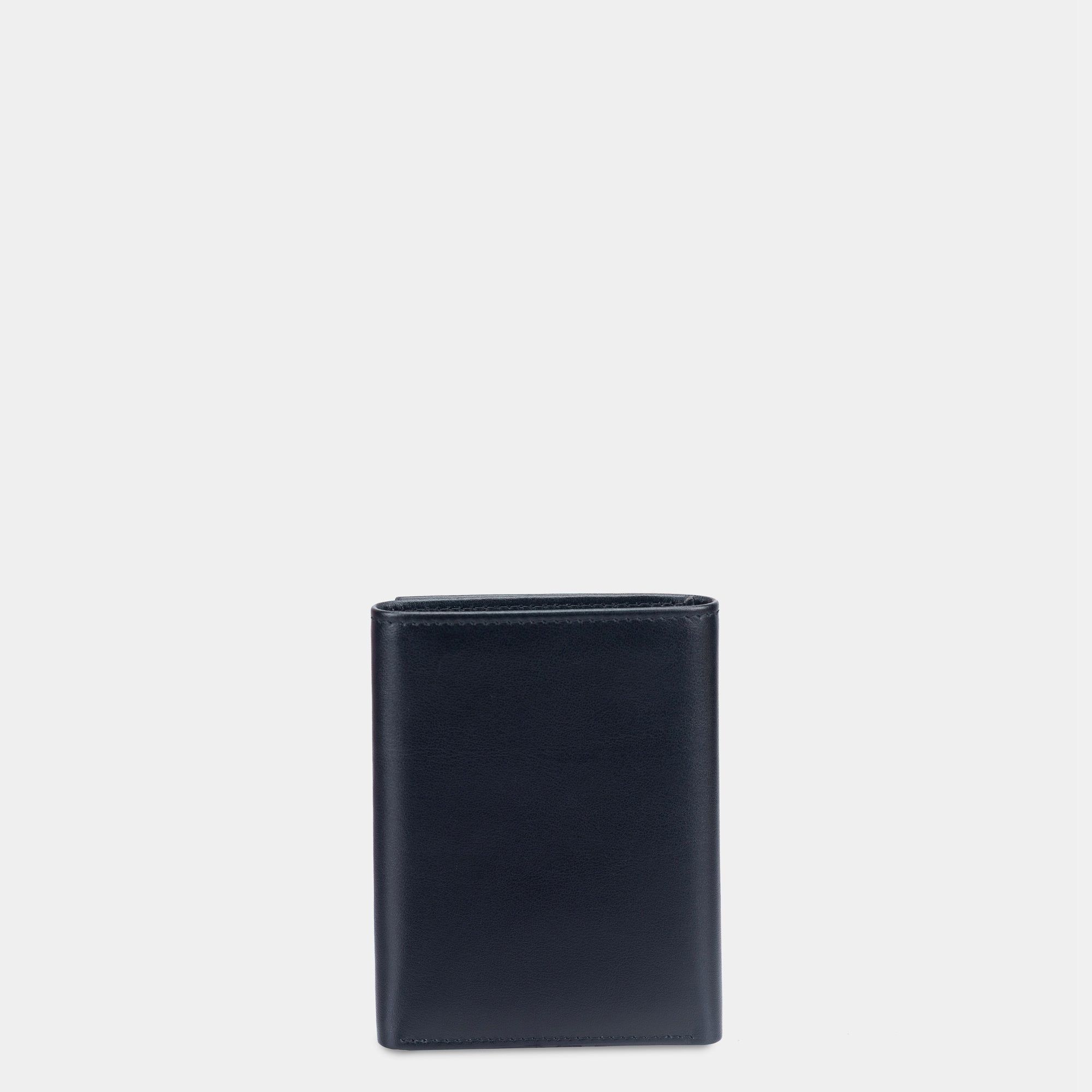 Dapper Essentials Mini Trifold Wallet 6cc with ID Slot#Color_Black