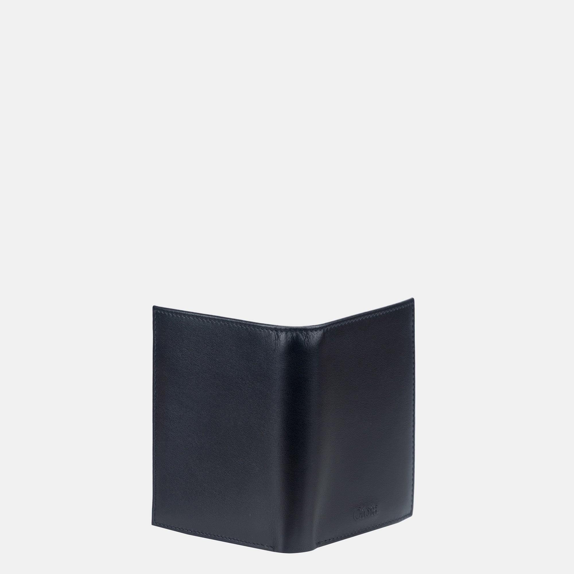 Dapper Essentials Trifold Ⅱ Wallet 6cc with ID Slot#Color_Black