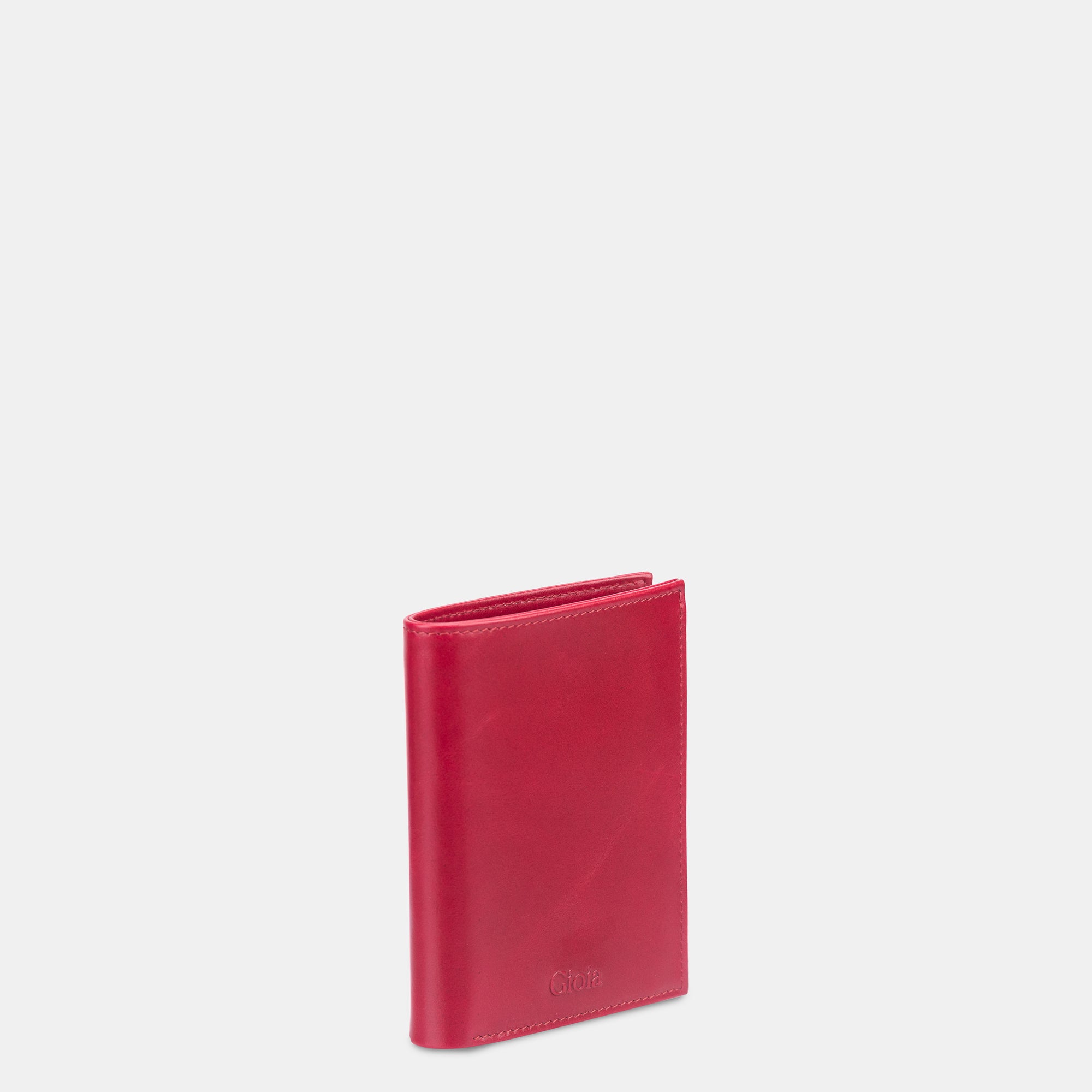 Dapper Essentials Trifold Ⅱ Wallet 6cc with ID Slot#Color_Red