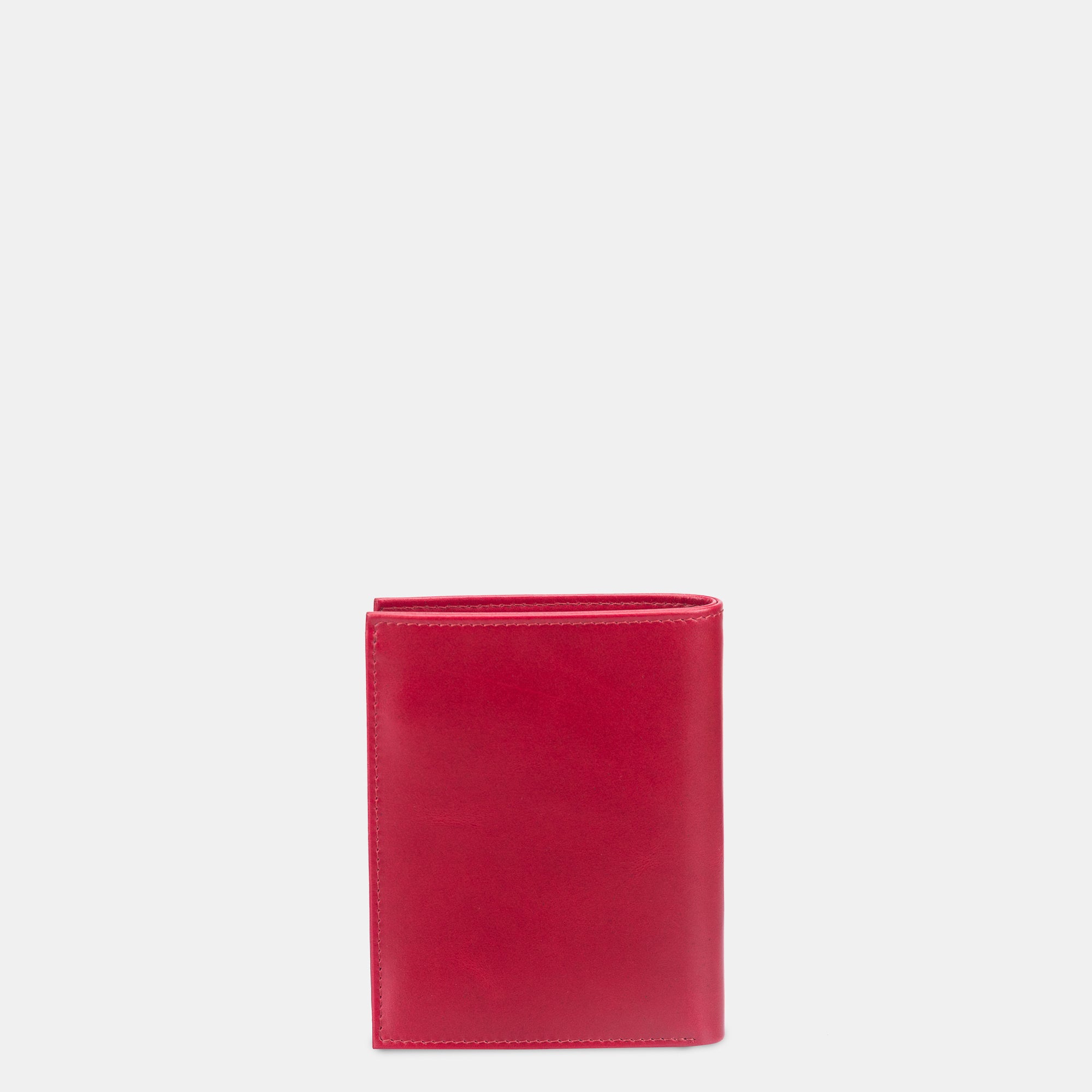 Dapper Essentials Trifold Ⅱ Wallet 6cc with ID Slot#Color_Red