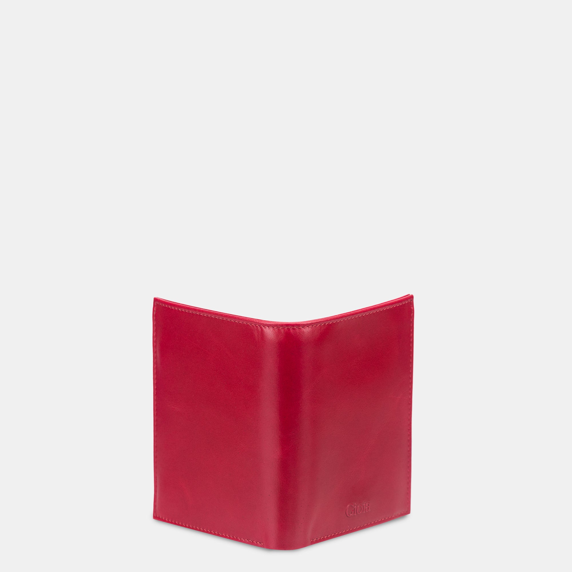 Dapper Essentials Trifold Ⅱ Wallet 6cc with ID Slot#Color_Red