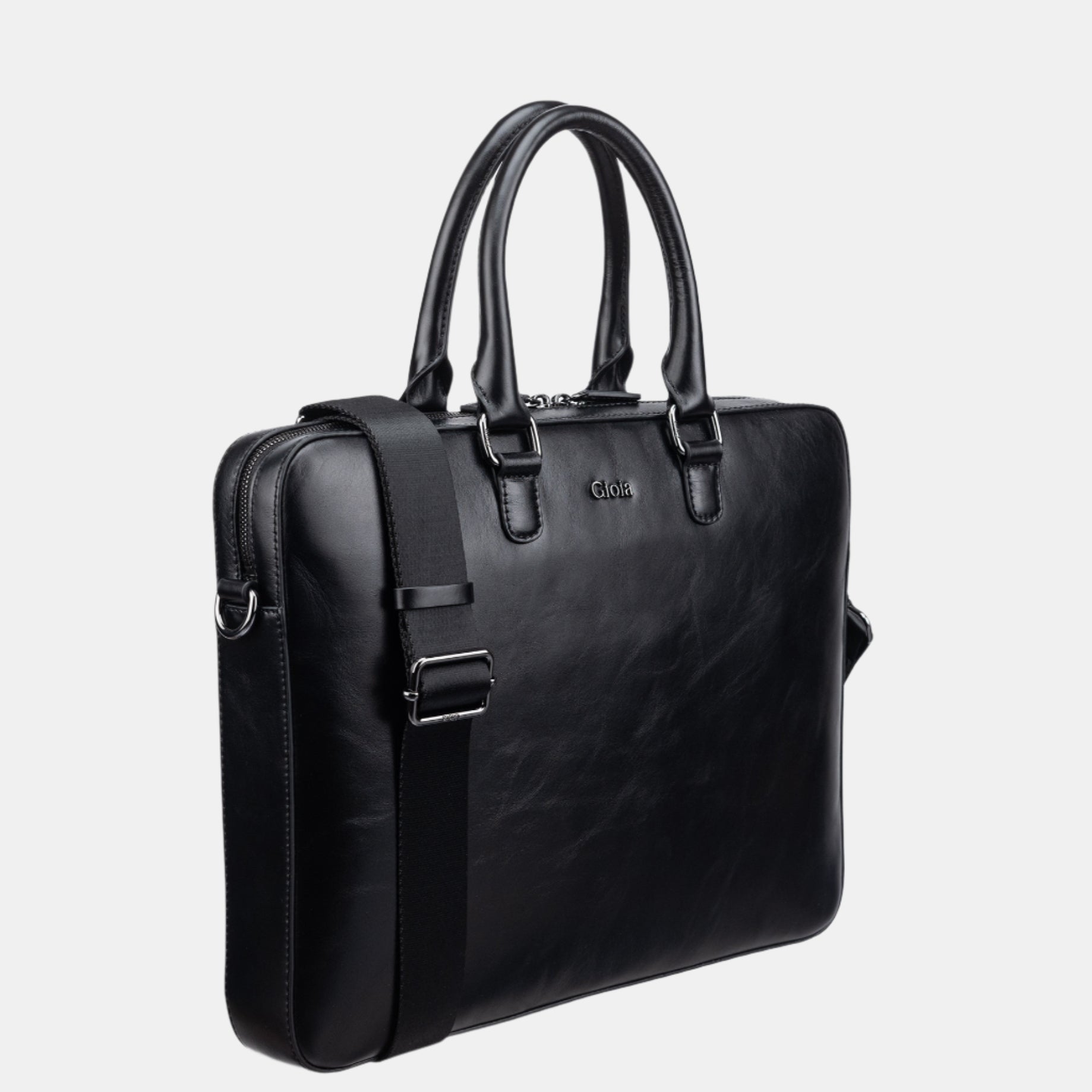 Enzo Laptop Bag#Color_Black