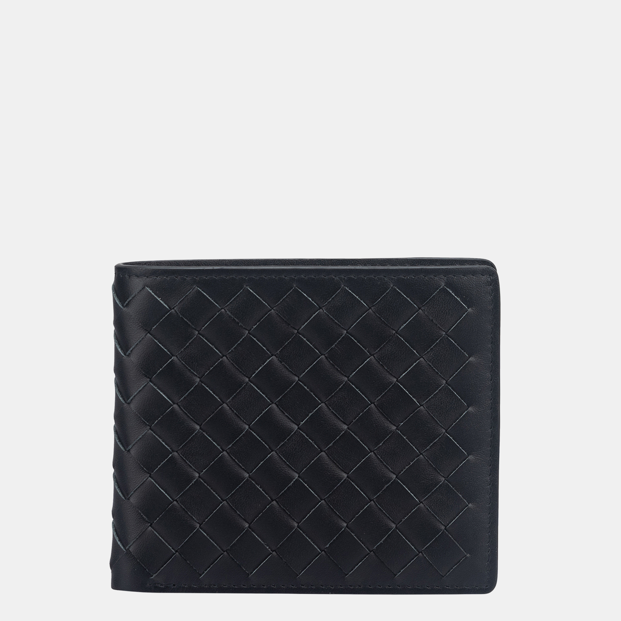 Enzo Woven Bifold Wallet 8cc#Color_Black