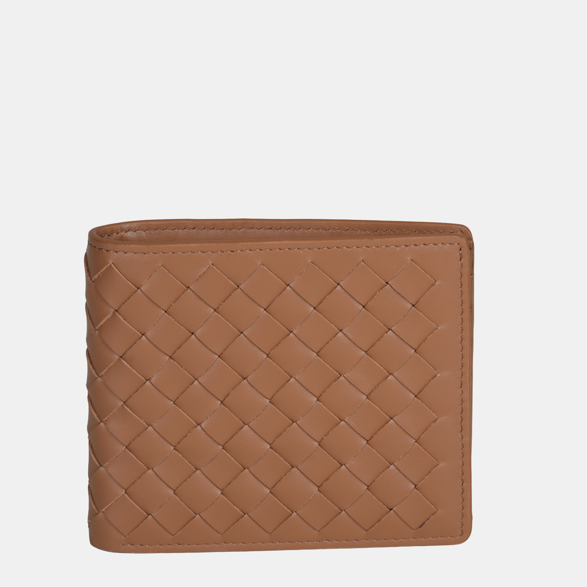 Enzo Woven Bifold Wallet 8cc#Color_Tan