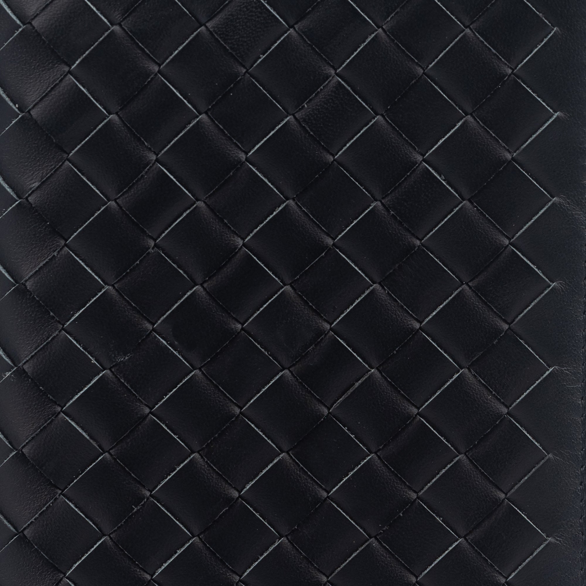 Enzo Woven Passport Holder#Color_Black 