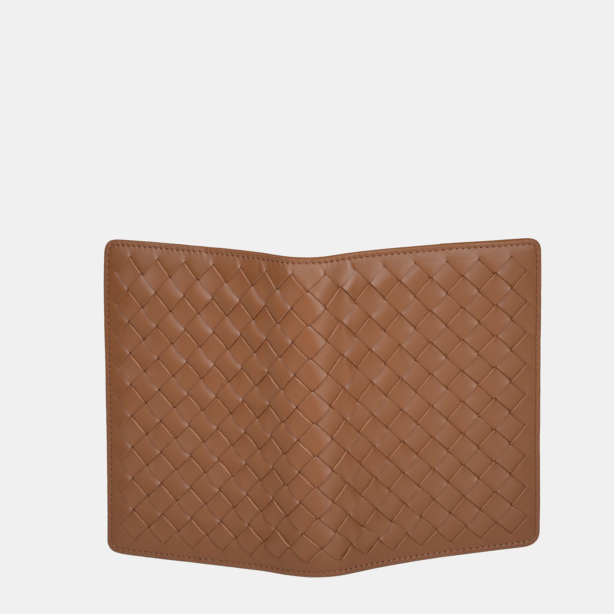 Enzo Woven Passport Holder#Color_Tan