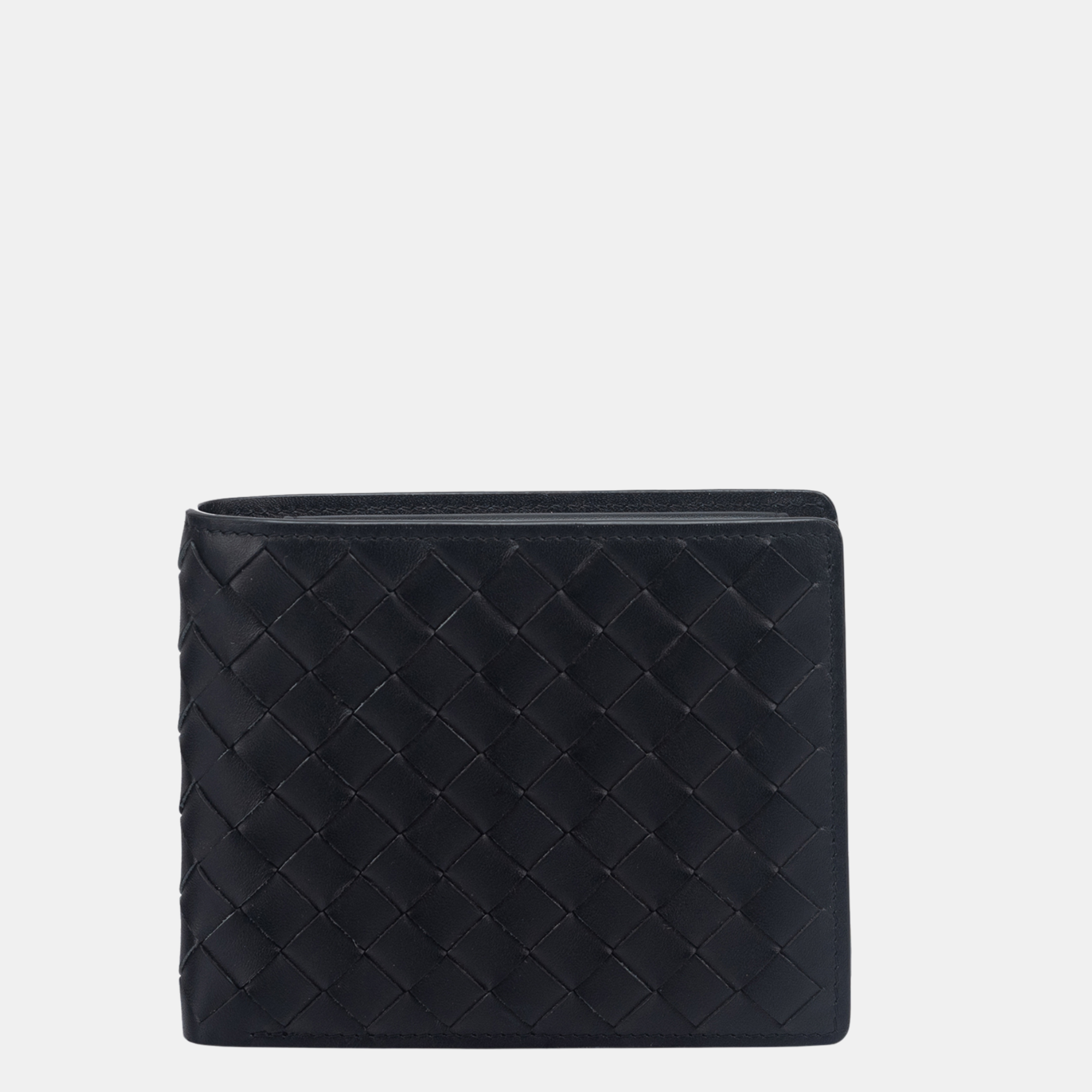 Enzo Woven Bifold Wallet with Coin Case 3cc#Color_Black