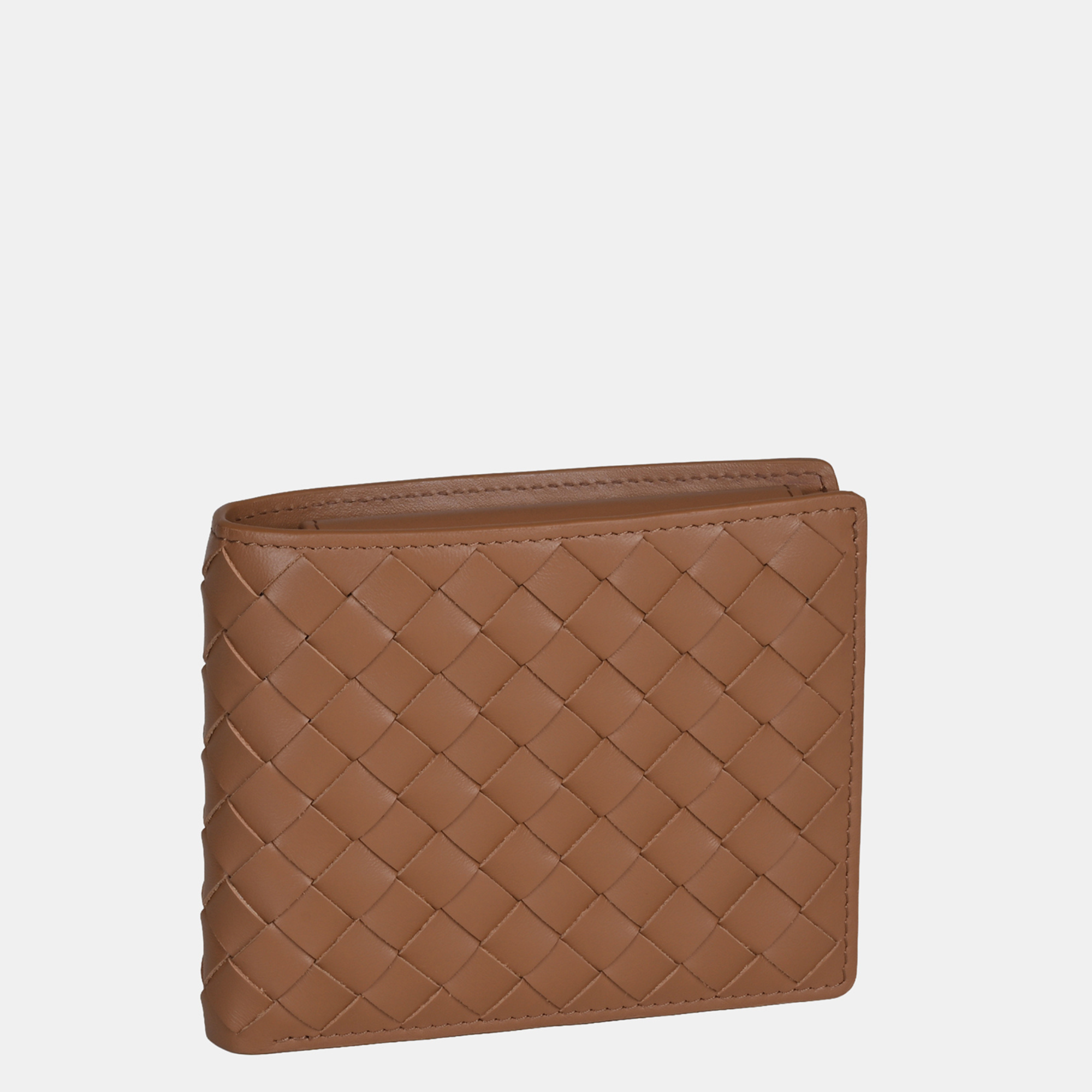 Enzo Woven Bifold Wallet with Coin Case 3cc#Color_Tan