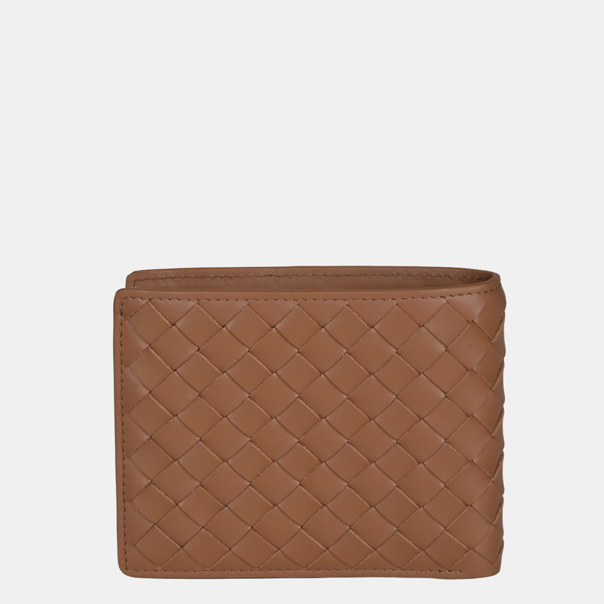 Enzo Woven Bifold Wallet with Coin Case 3cc#Color_Tan