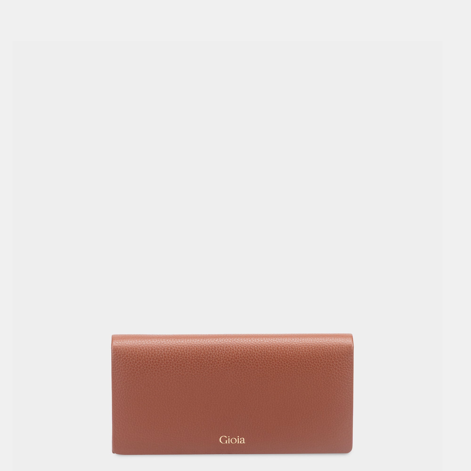 Eva Flapover Clutch#Color_Tan