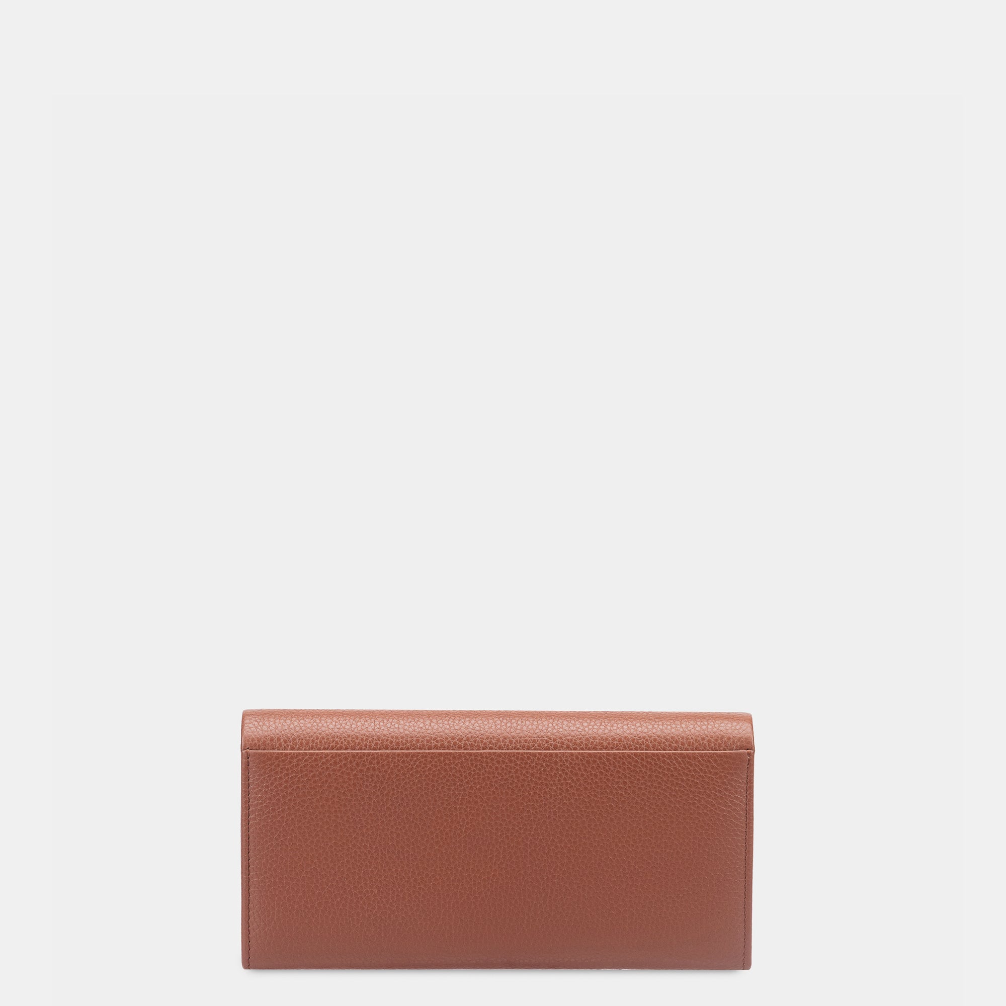 Eva Flapover Clutch#Color_Tan