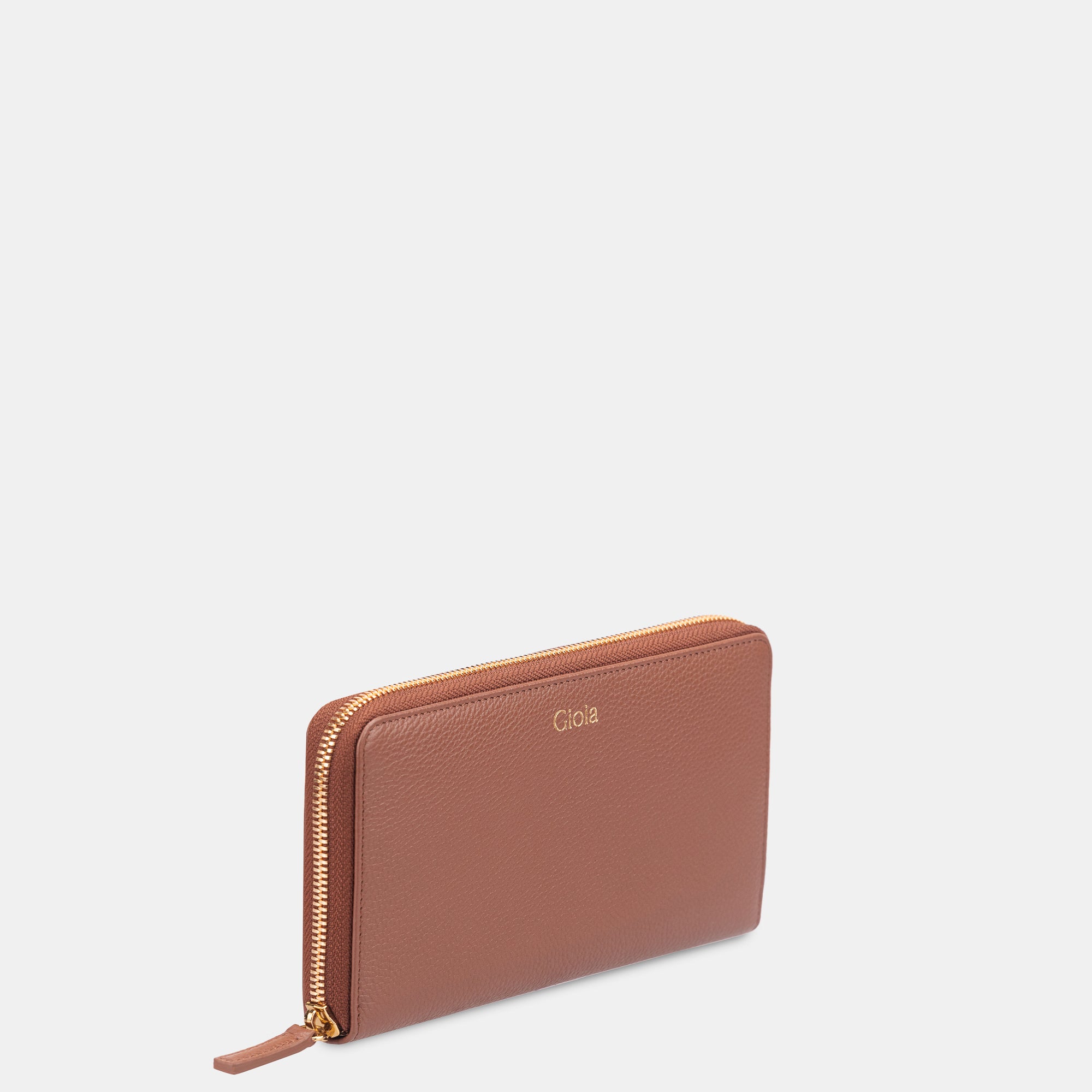 Eva Ziparound Wallet#Color_Tan