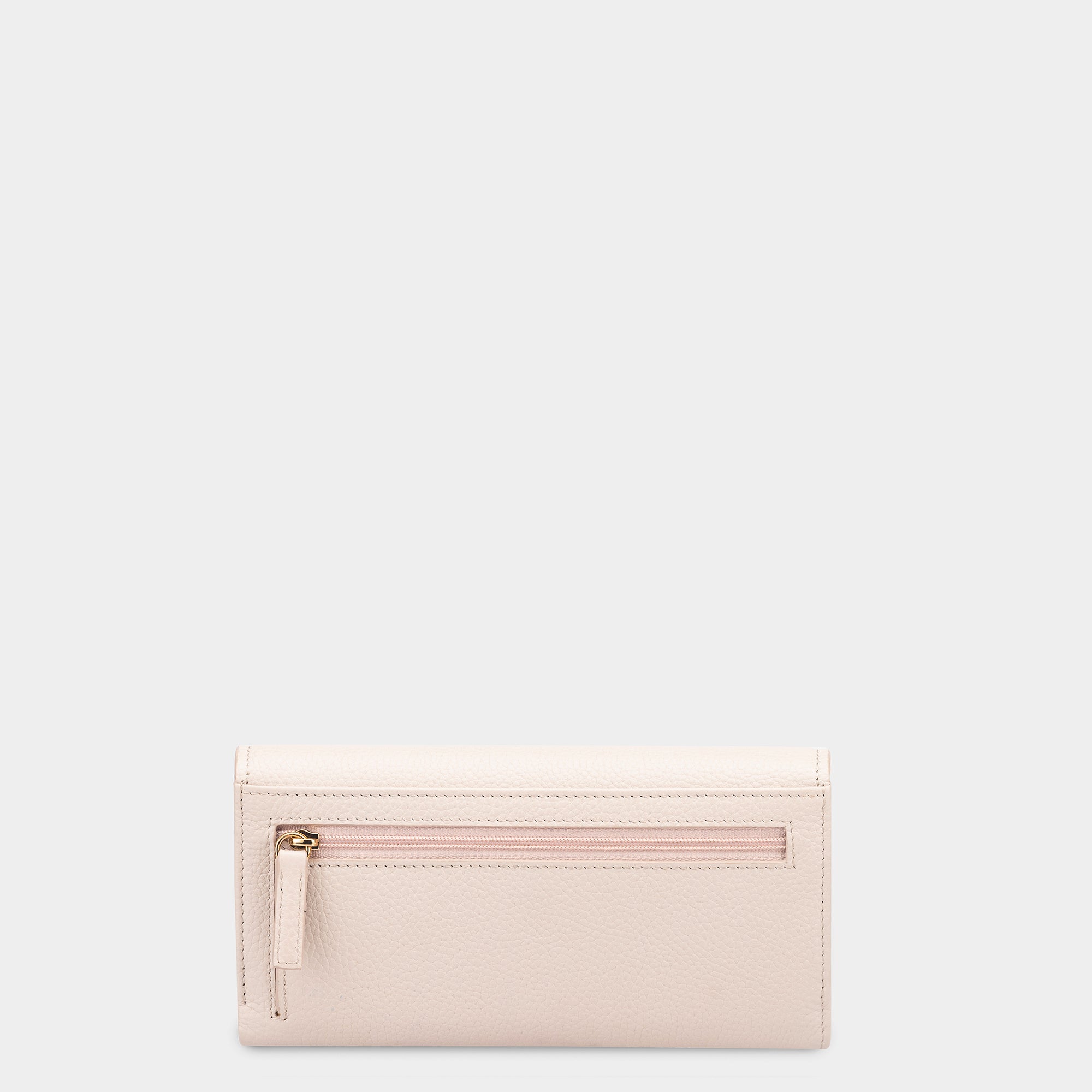 Eva Multiple Compartment Flapover Clutch#Color_Cream