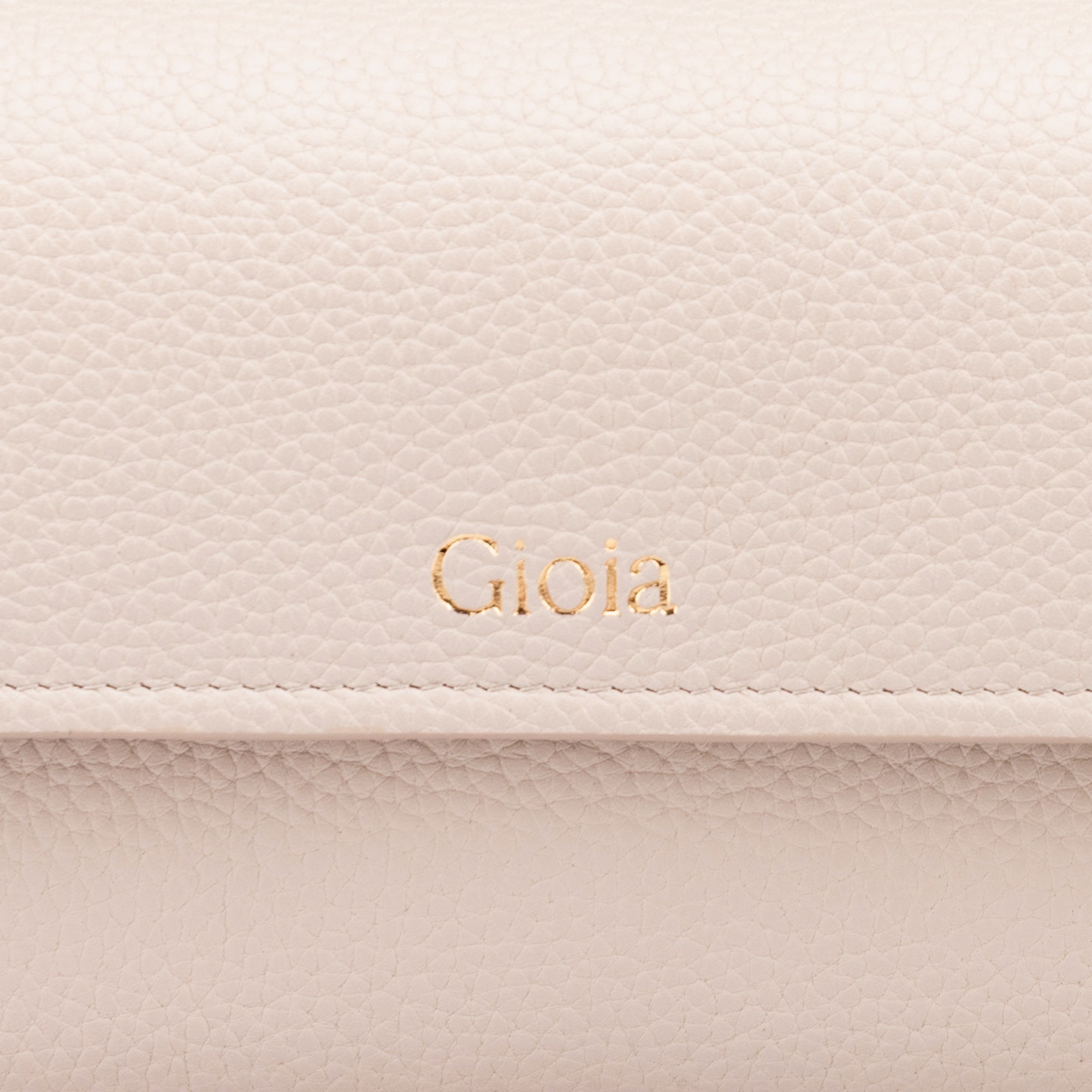 Eva Multiple Compartment Flapover Clutch#Color_Cream