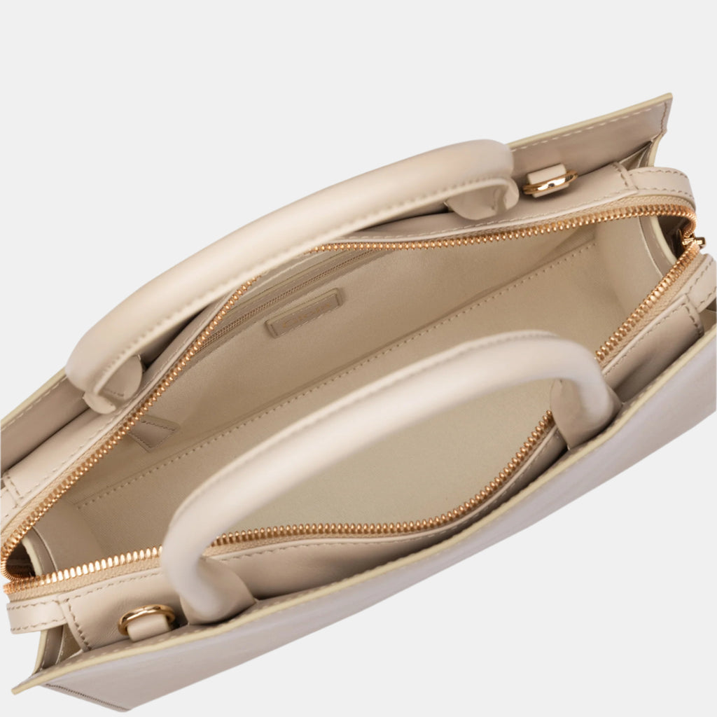 Full Leather Book Tote