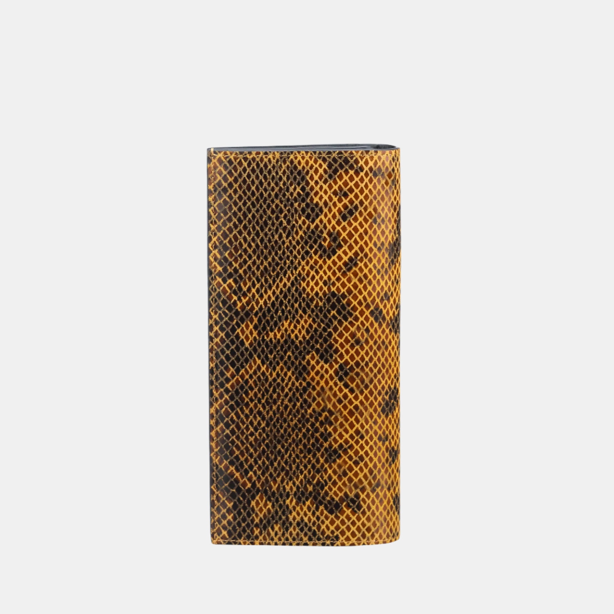 Faux Python Slim Wallet#Color_Yellow