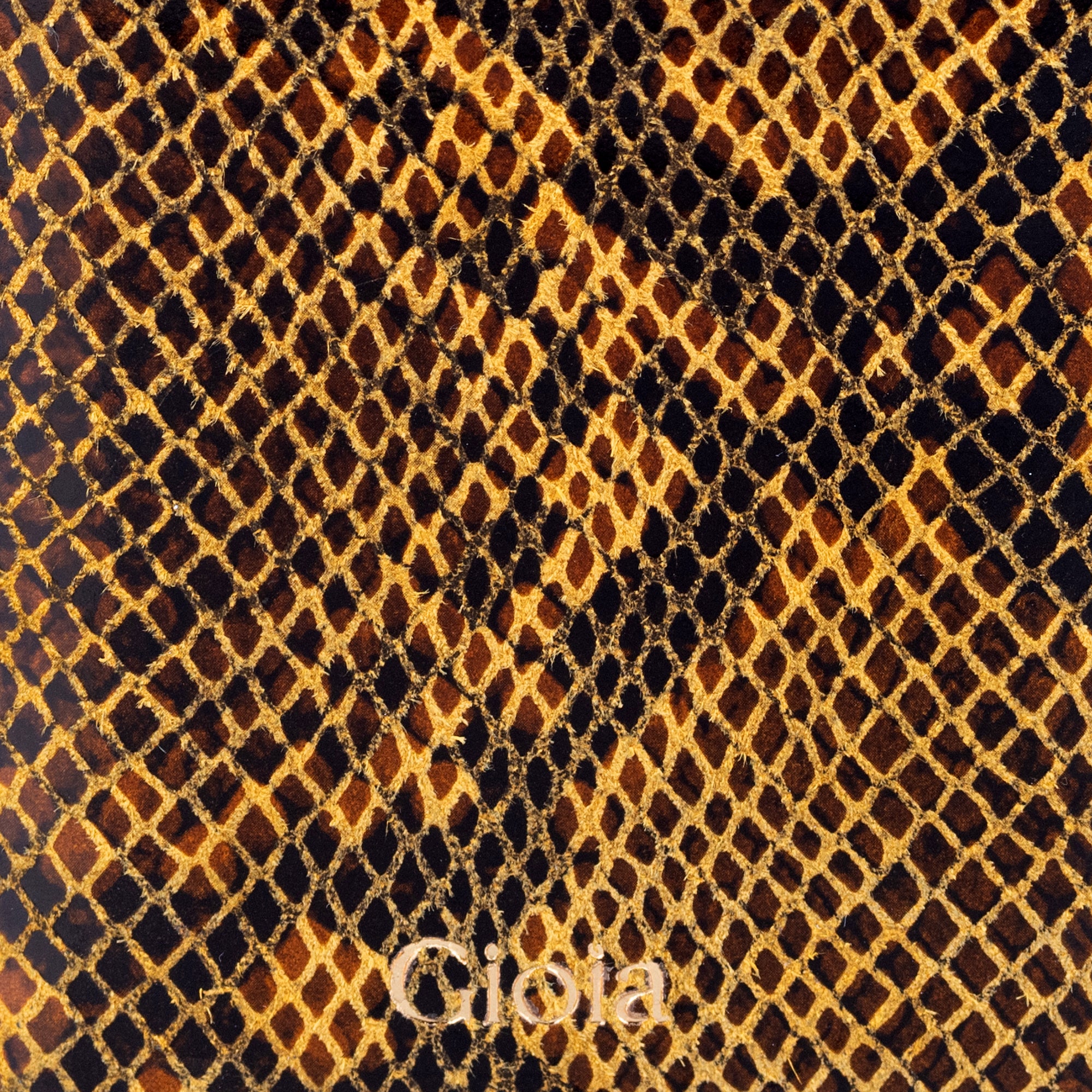 Faux Python Slim Wallet#Color_Yellow