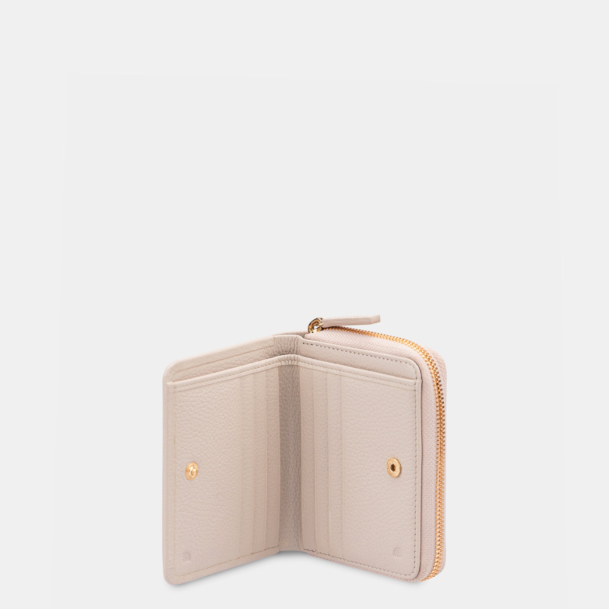 Eva Credit Card and Coin Case#Color_Cream