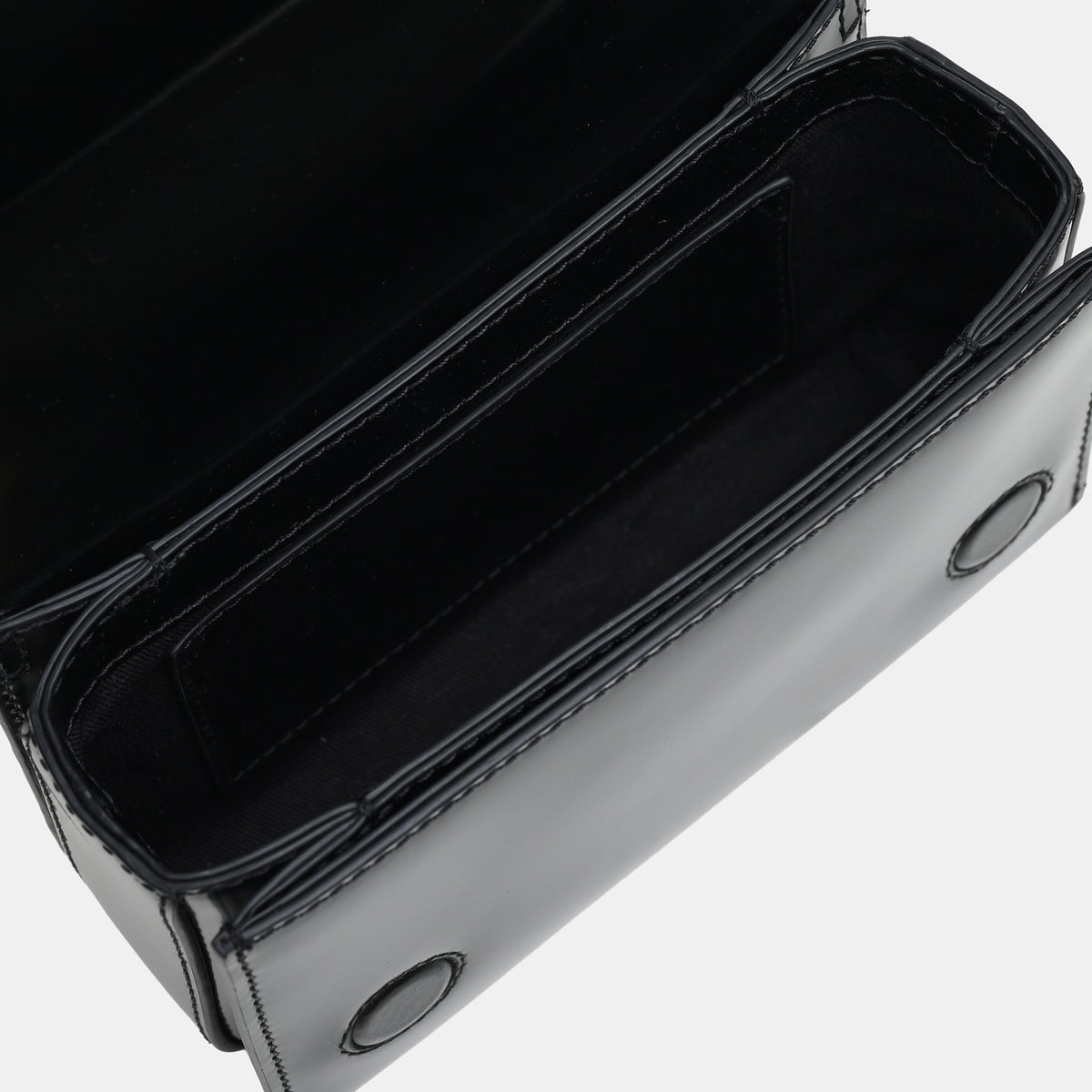 The Gloss Edit Mini Bag#Color_Black