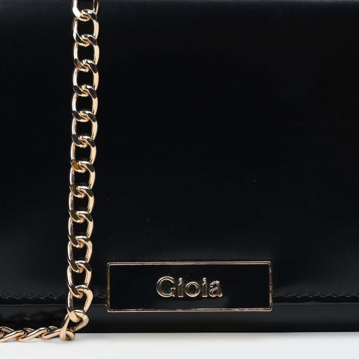 The Gloss Edit Mini Bag#Color_Black