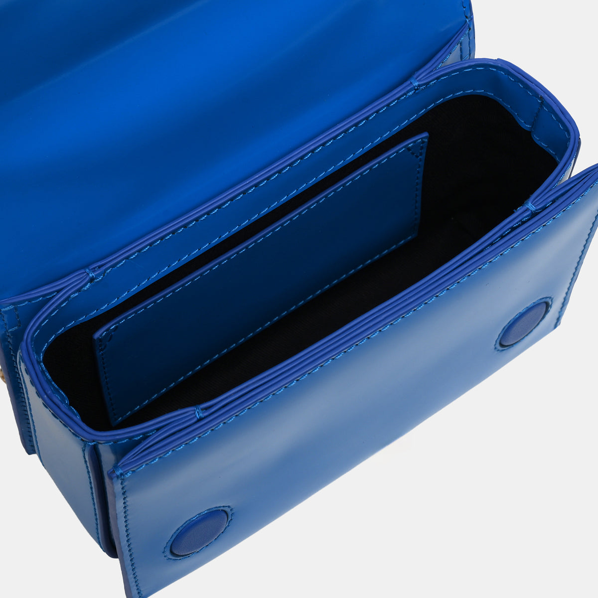 The Gloss Edit Mini Bag#Color_Blue