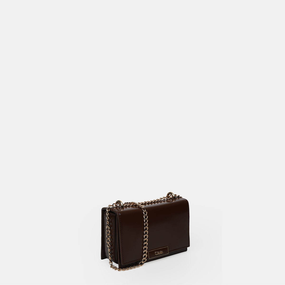 The Gloss Edit Mini Bag#Color_Brown