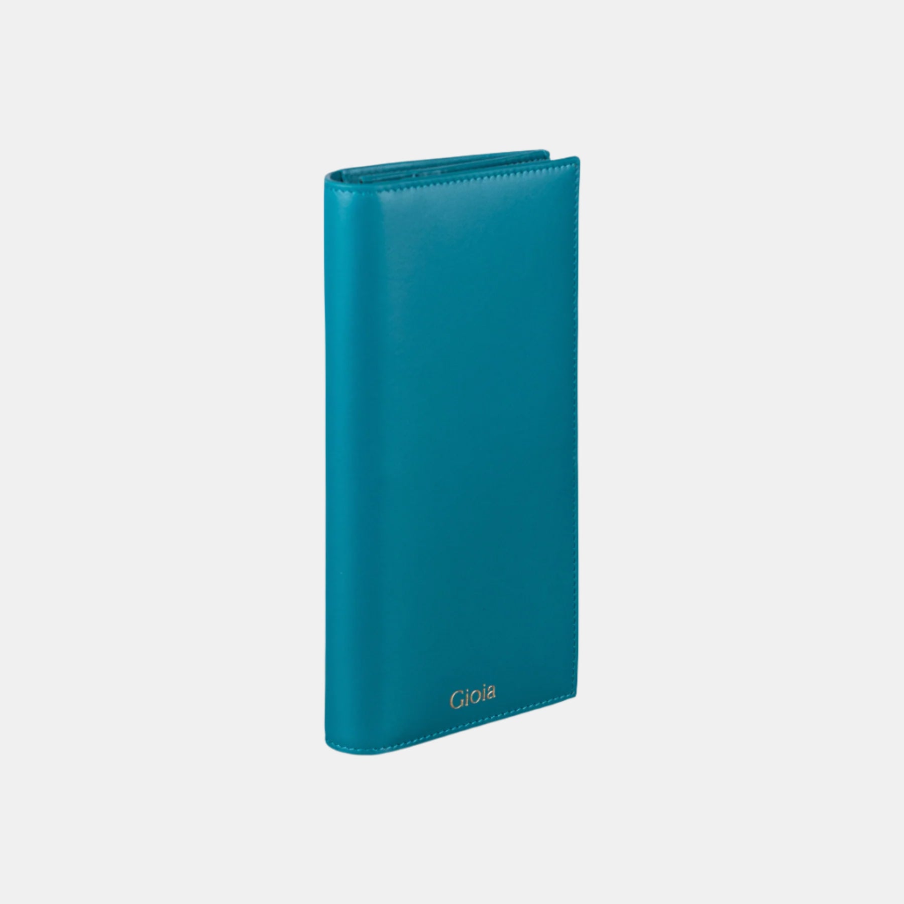 Juliet Slim Wallet#Color_Teal Blue