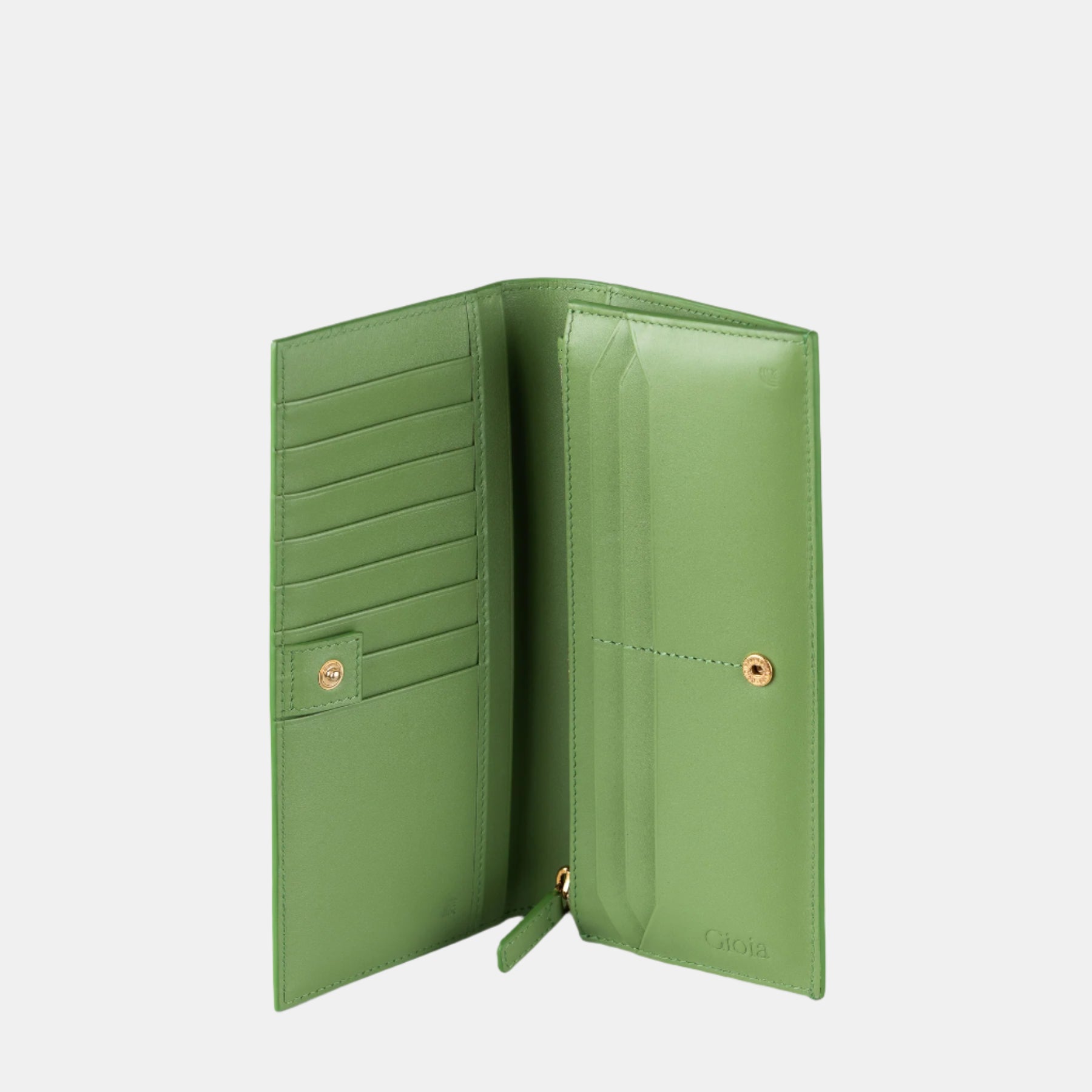 Juliet Slim Wallet#Color_Parrot Green