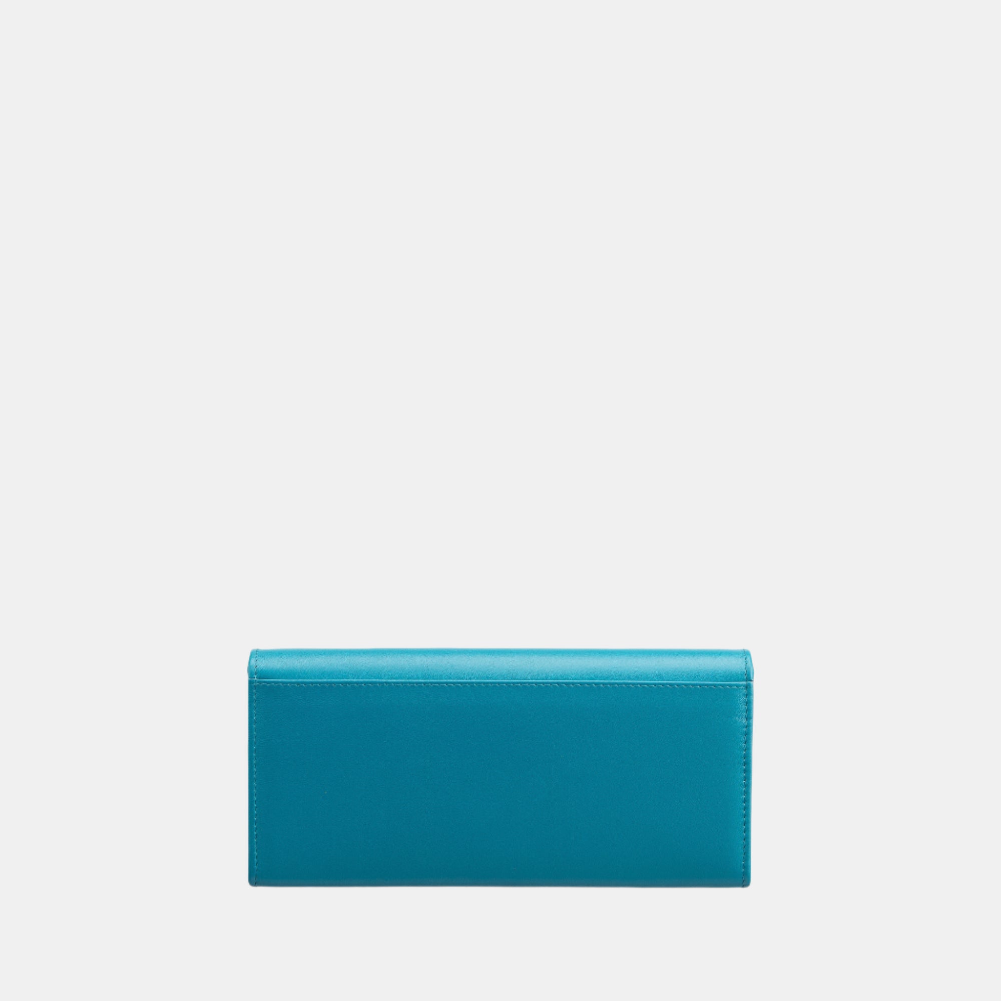 Juliet Flapover Clutch#Color_Teal Blue