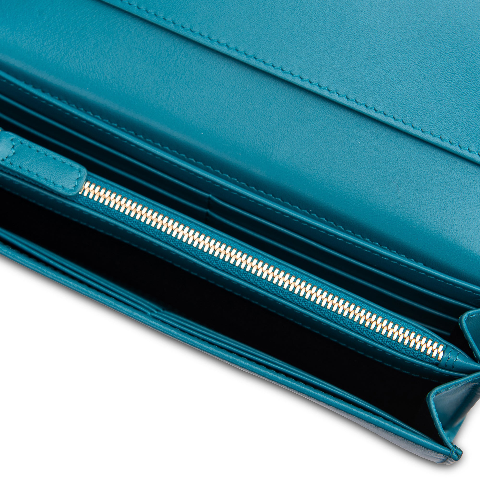 Juliet Flapover Clutch#Color_Teal Blue