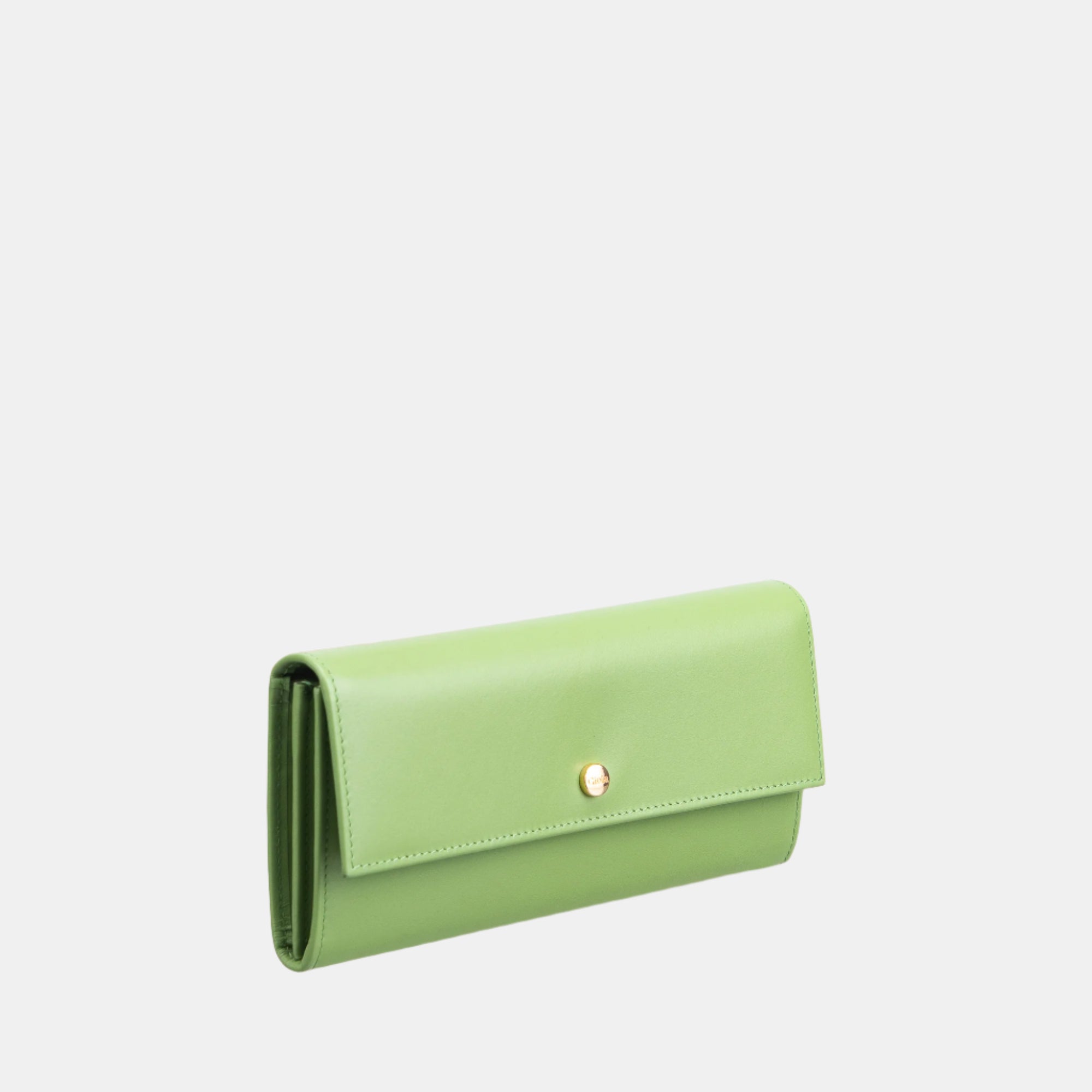 Juliet Flapover Clutch#Color_Parrot Green