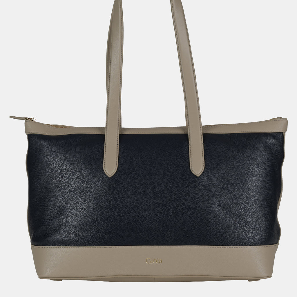 Kate Leather Shopper Shoulder Bag