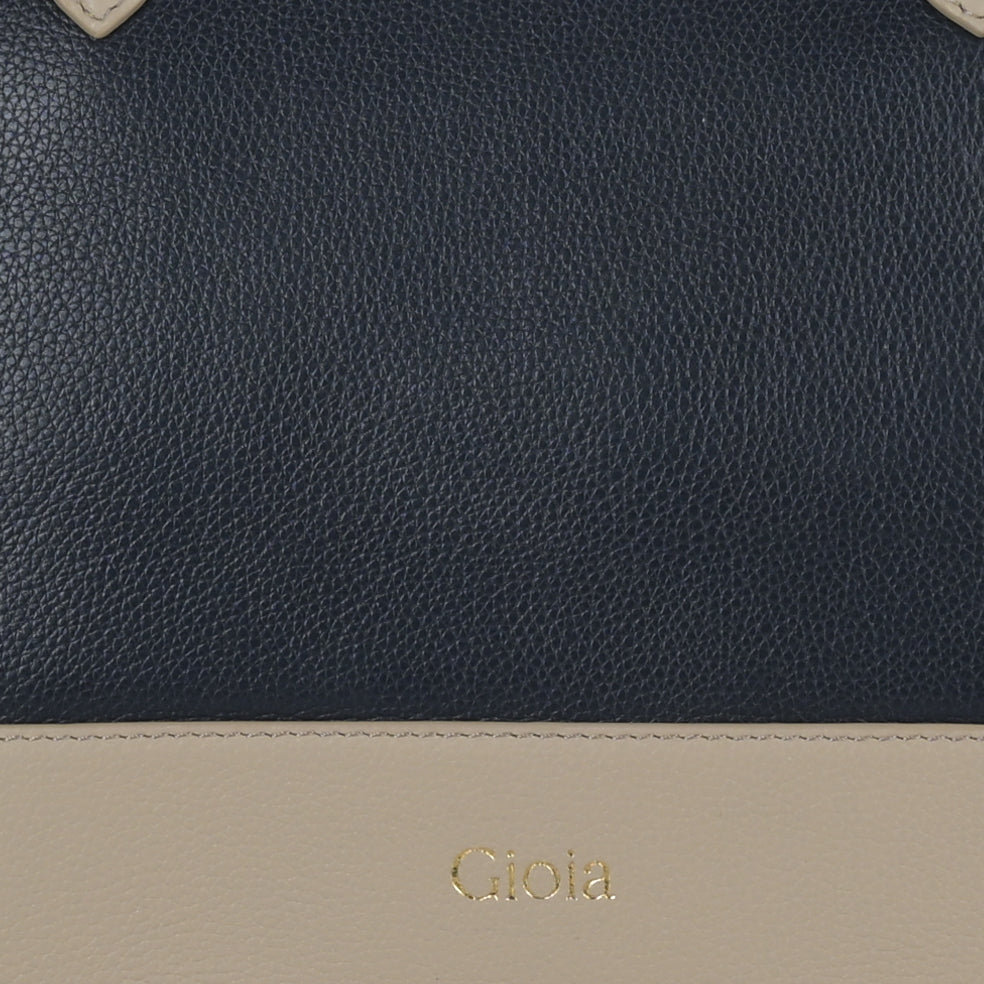 Kate Shopper Shoulder Bag#Color_Navy Cream