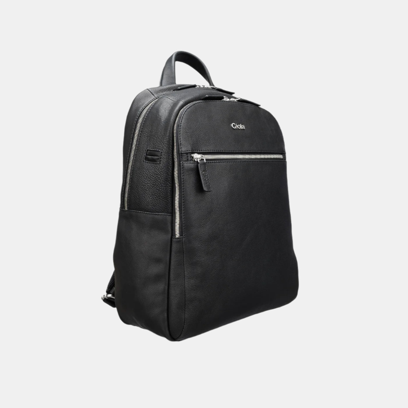 Louis A Medium Backpack#Color_Black