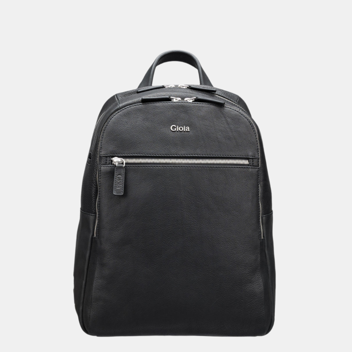Louis A Medium Backpack#Color_Black