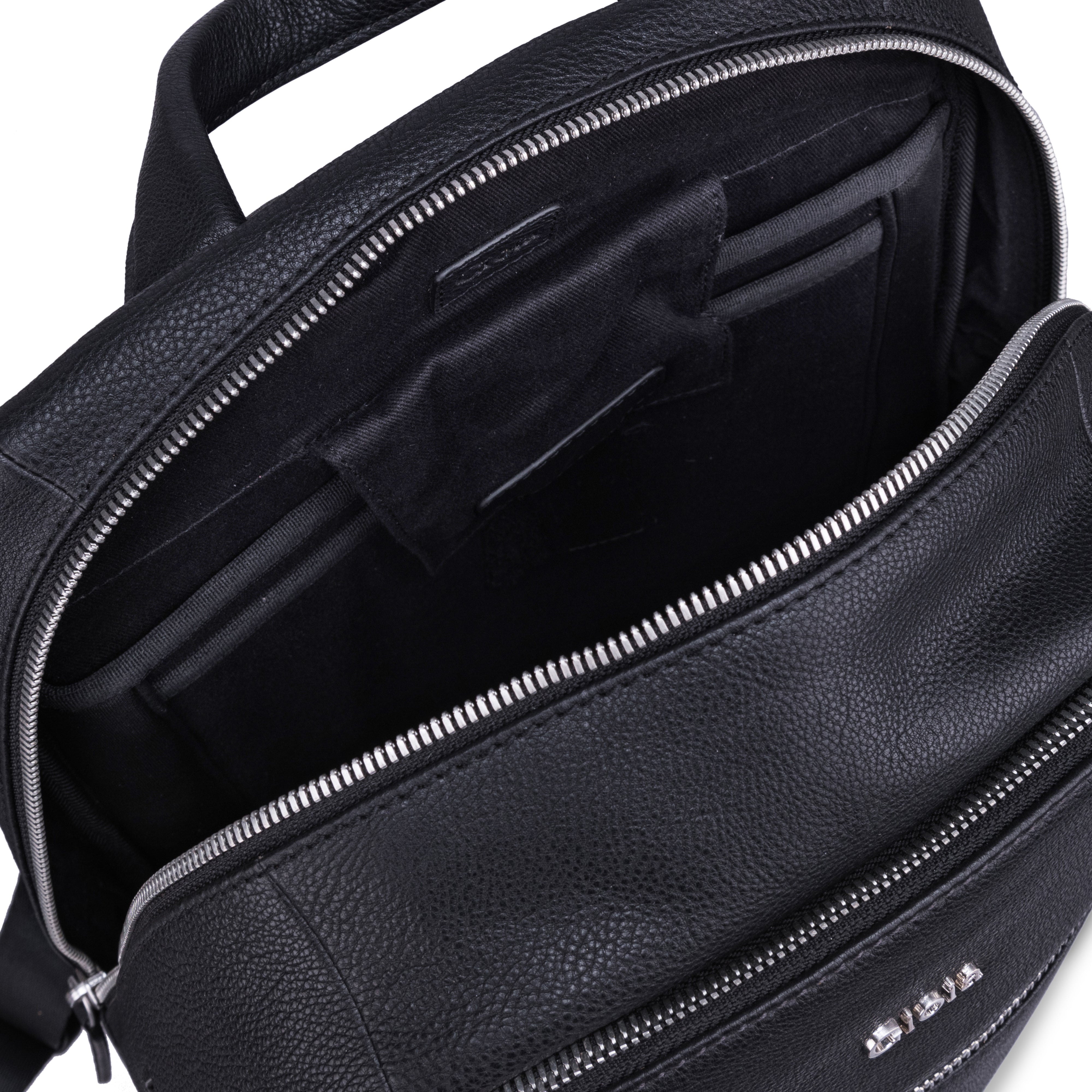 Louis Medium Backpack#Color_Black