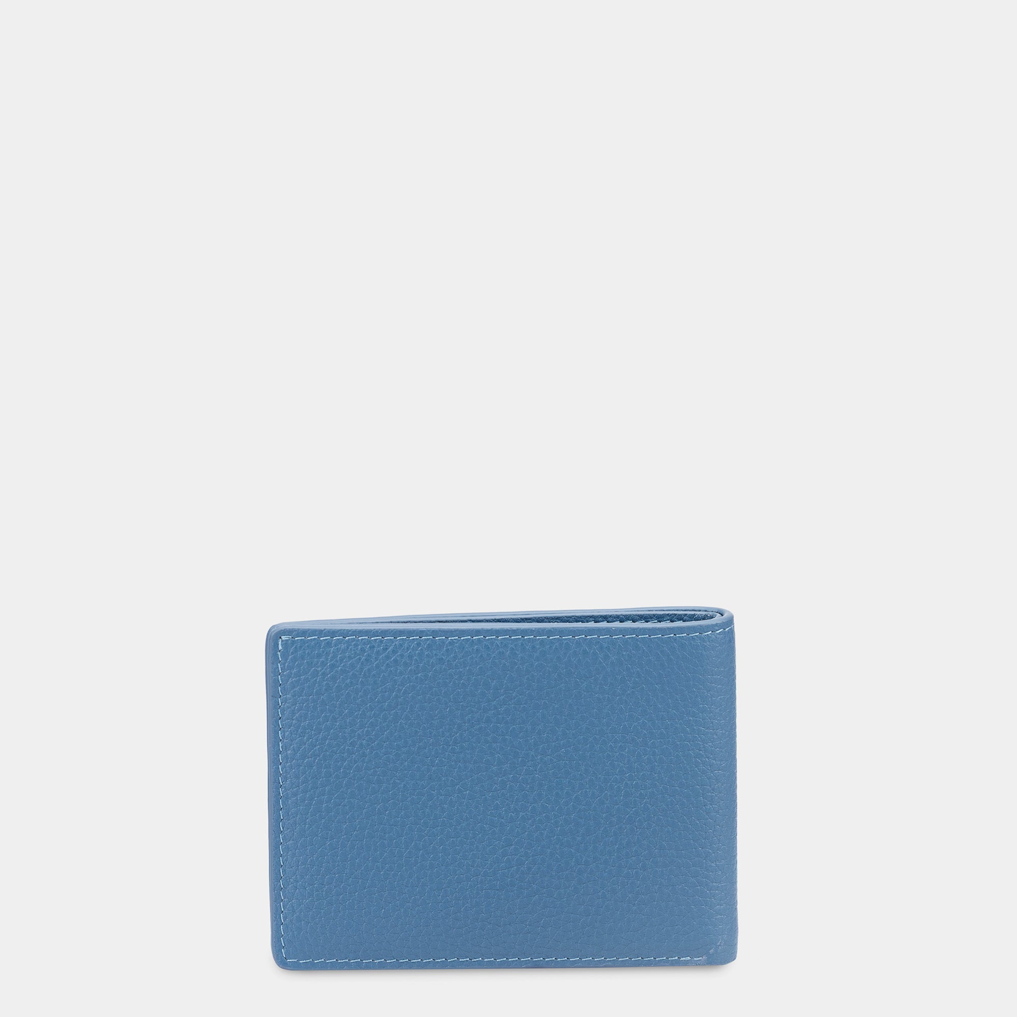 Lorenzo Mini Bifold Wallet 6cc#Color_Denim