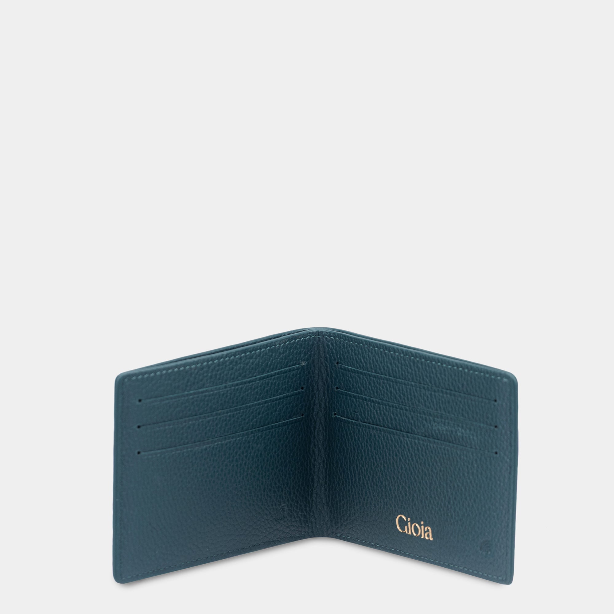 Lorenzo Mini Bifold Wallet 6cc#Color_Dark Green