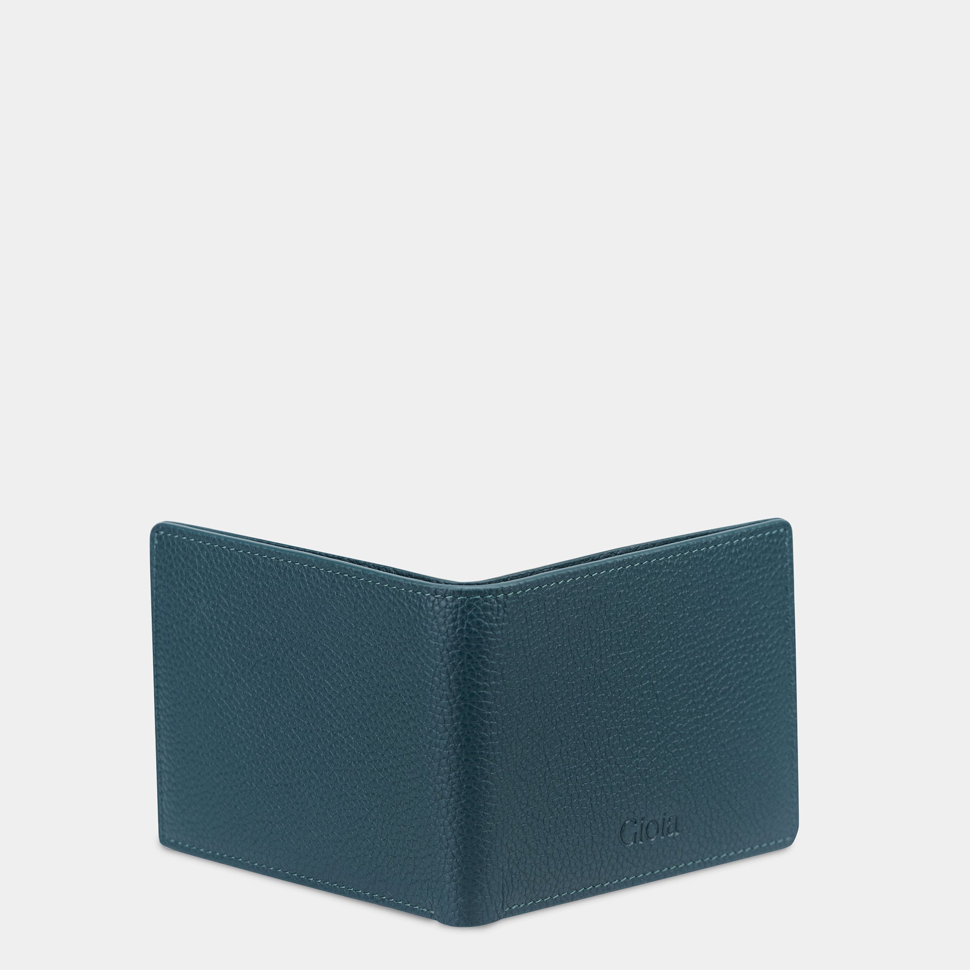Lorenzo Mini Bifold Wallet 6cc#Color_Dark Green