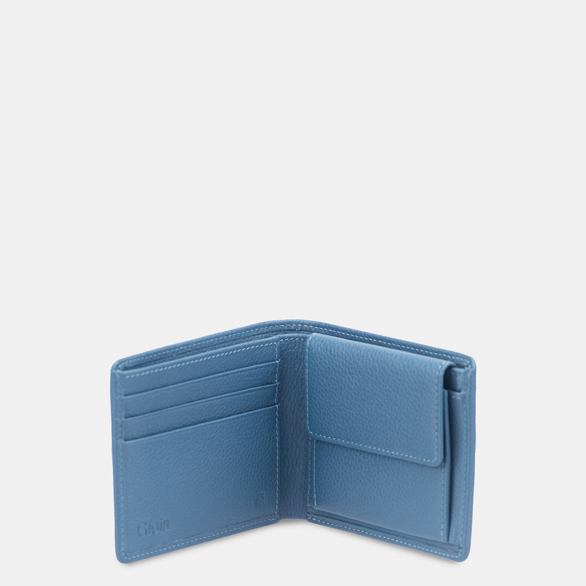 Lorenzo Bifold with Coin Case 3cc#Color_Denim