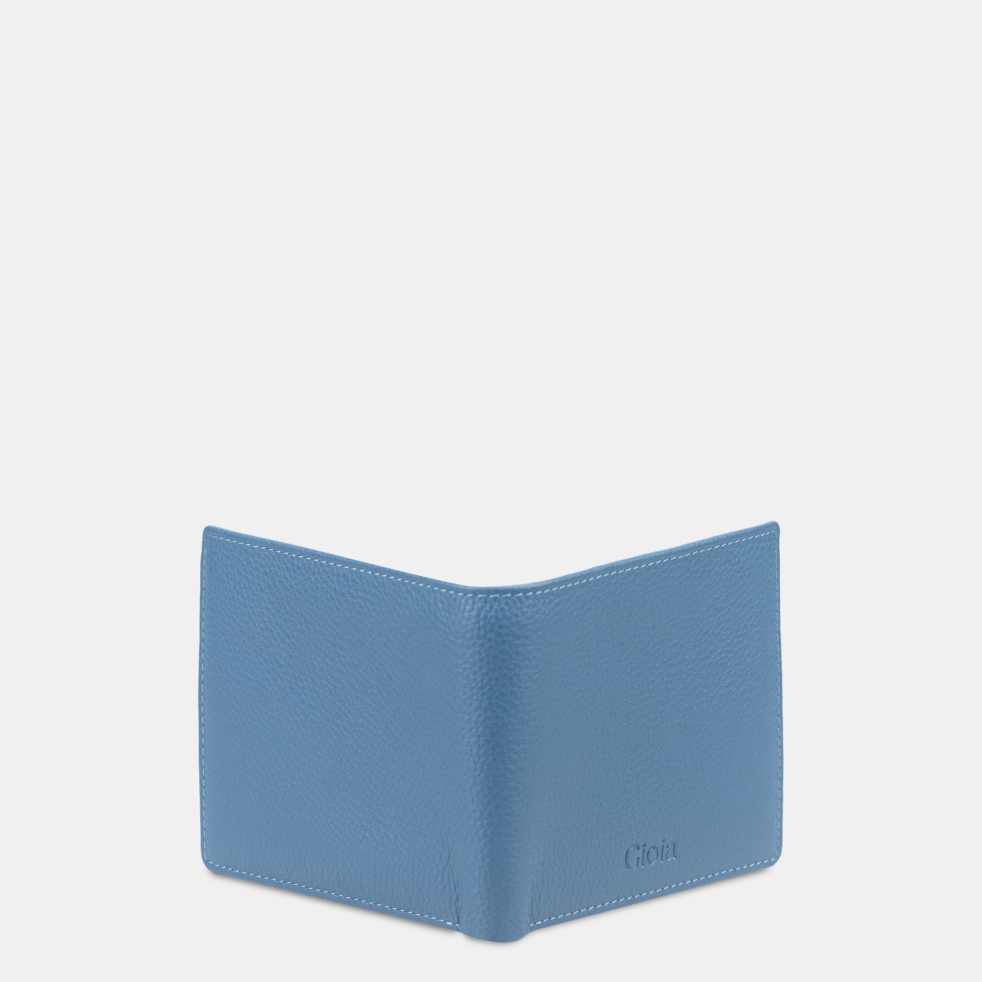 Lorenzo Bifold Wallet 8cc#Color_Denim