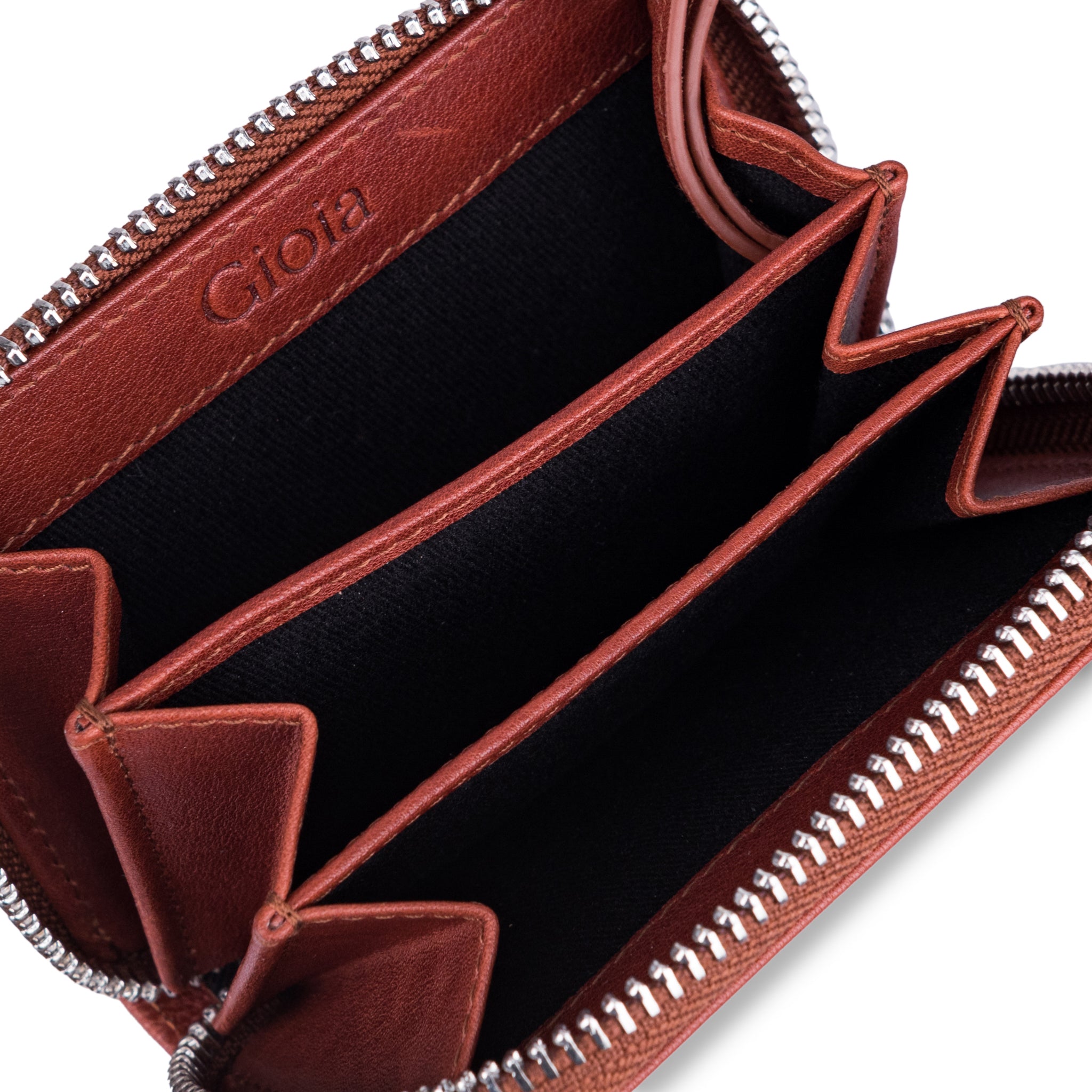 Rober Small Ziparound Wallet#Color_Bordeaux