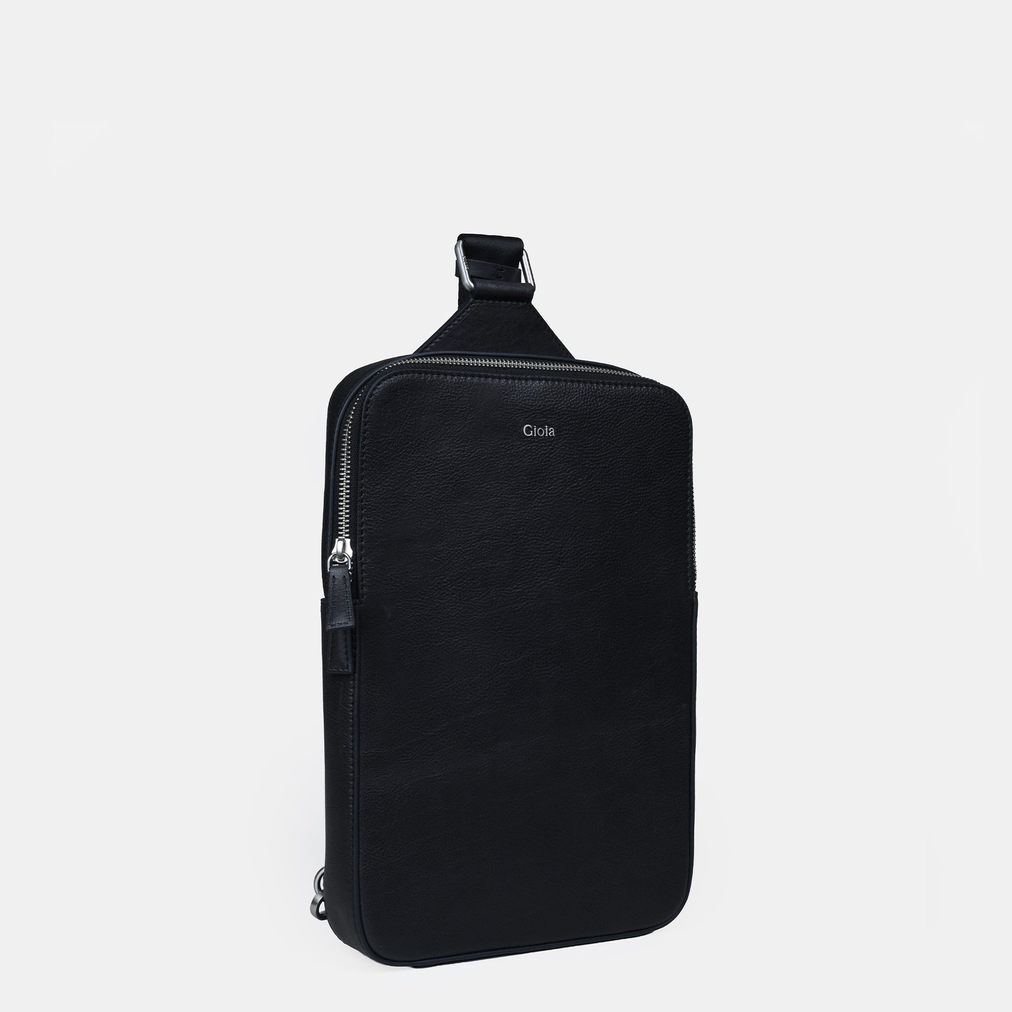 Louis V Leather Crossbody Bag#Color_Navy