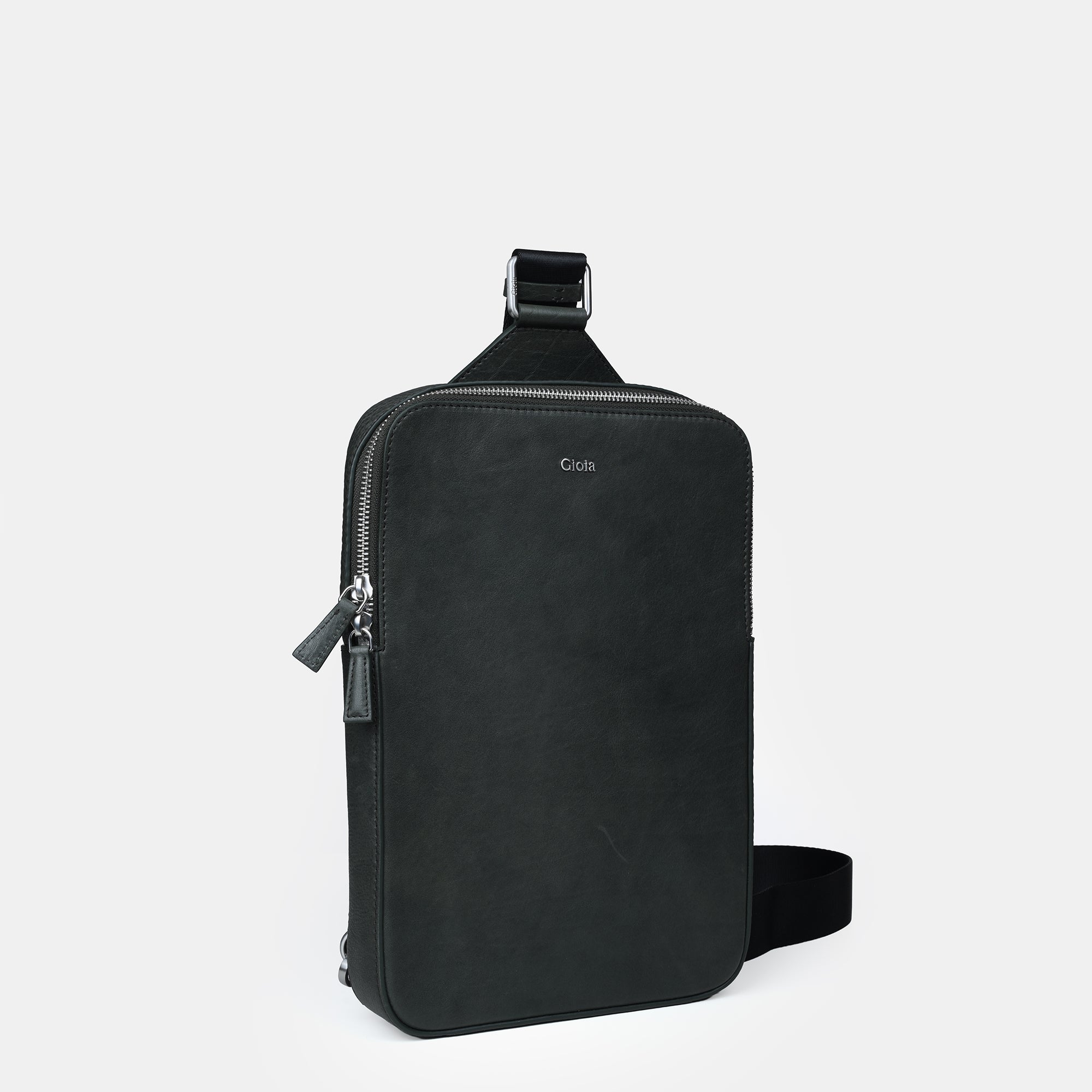 Louis V Leather Crossbody Bag#Color_Olive