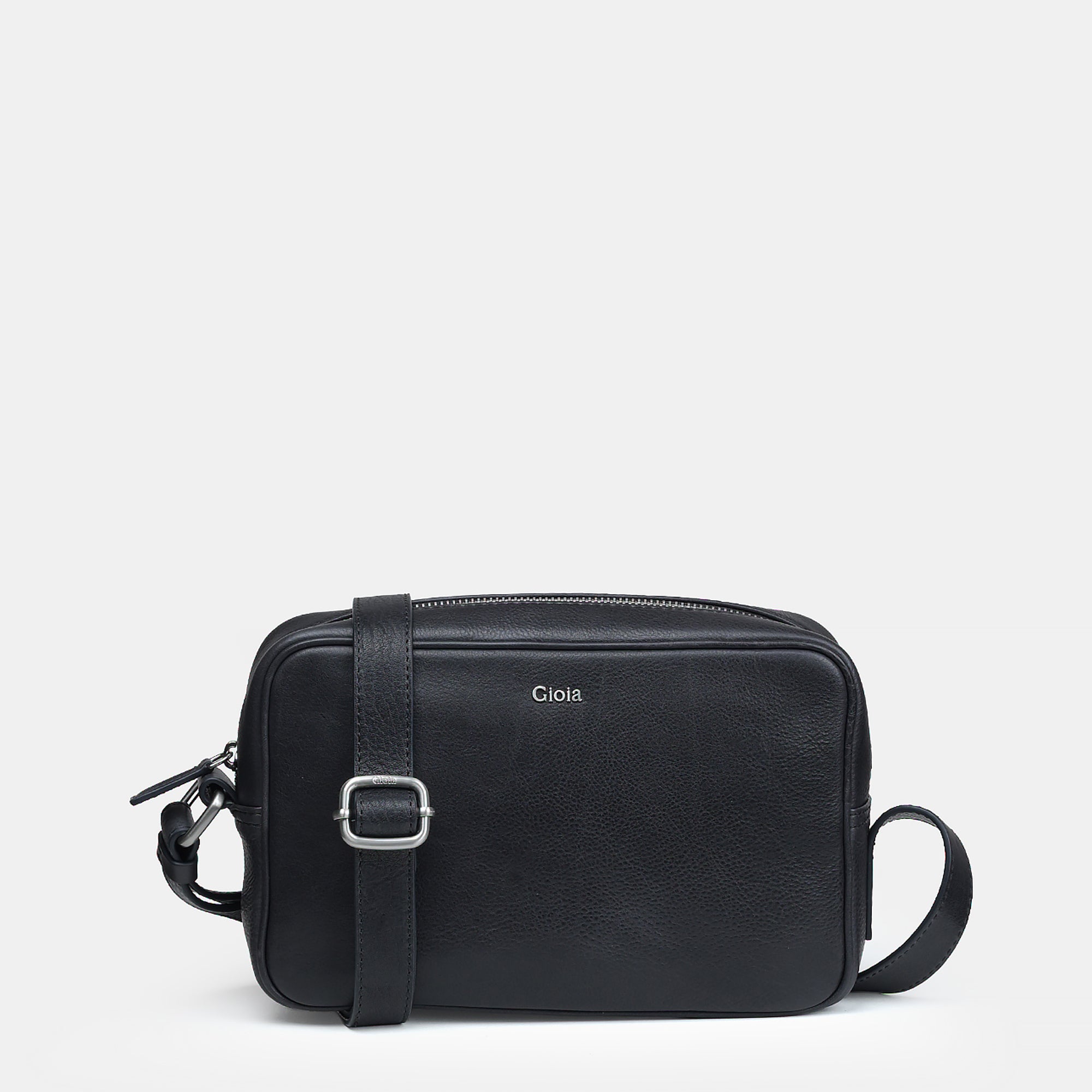 Louis Leather Crossbody Bag#Color_Navy