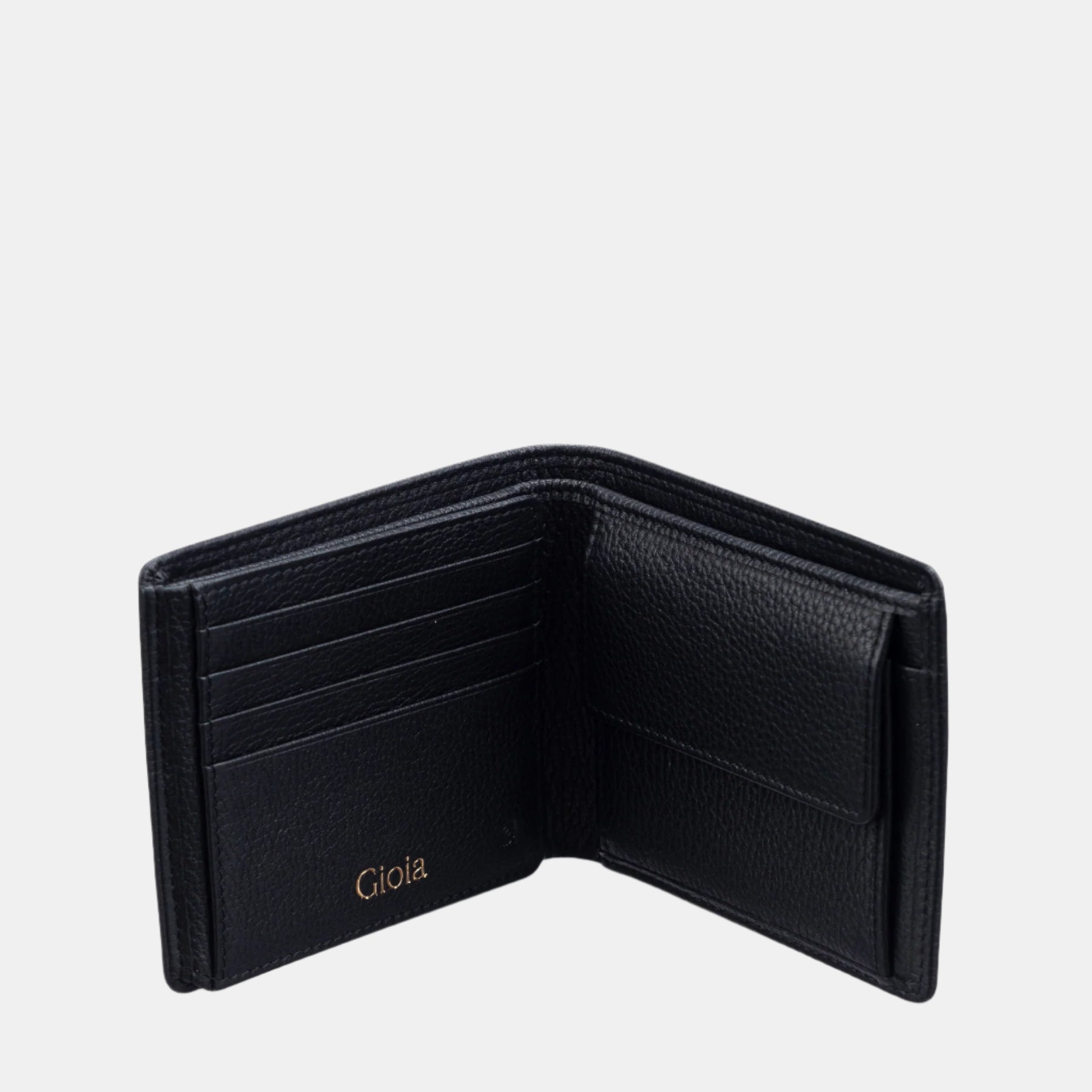 Lorenzo Wallet 8cc with ID slot#Color_Black