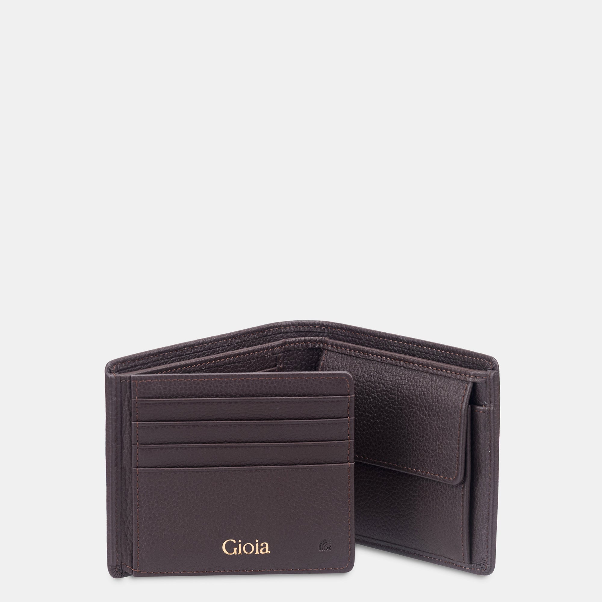 Lorenzo Wallet 8cc with ID slot#Color_Cafe