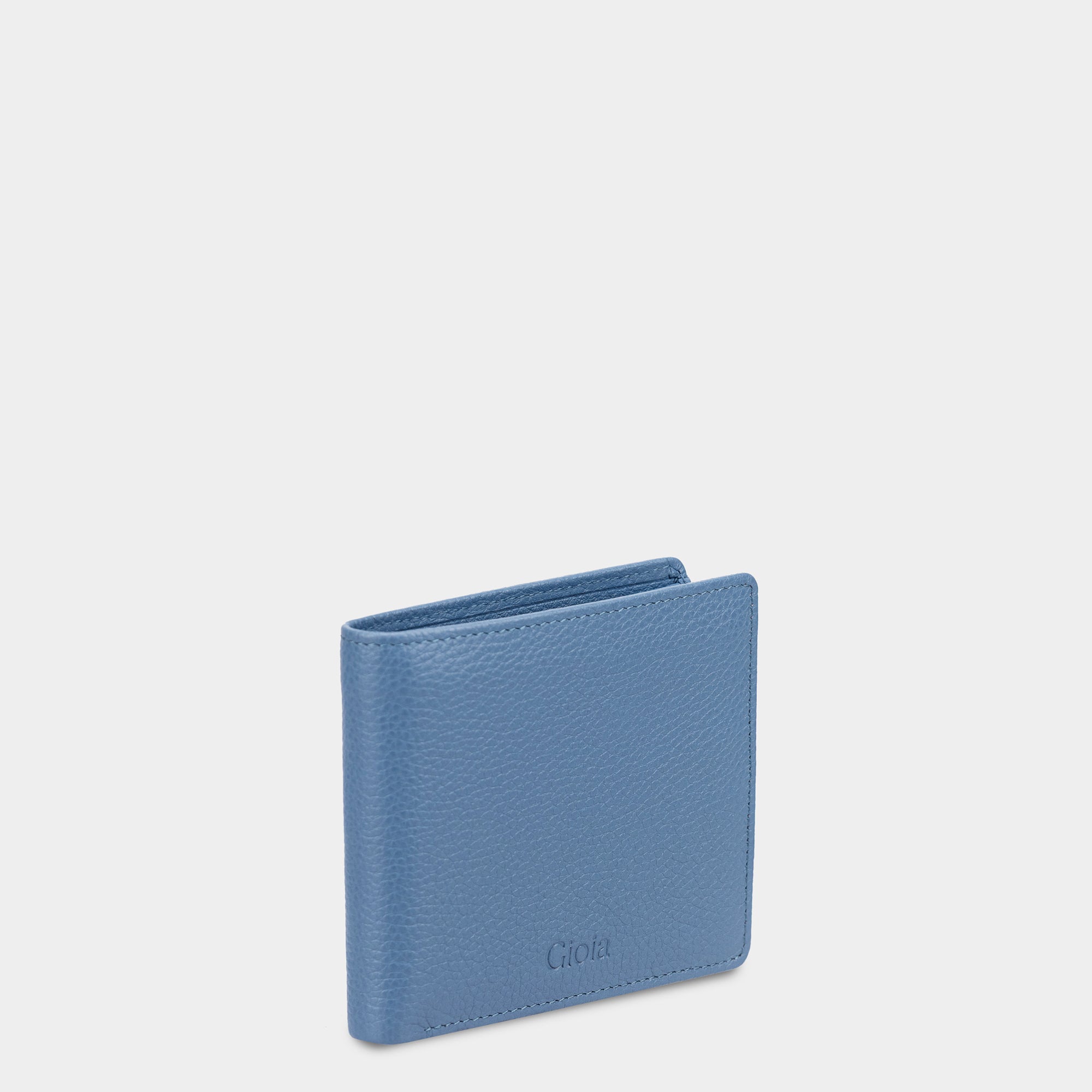 Lorenzo Wallet 8cc with ID slot#Color_Denim