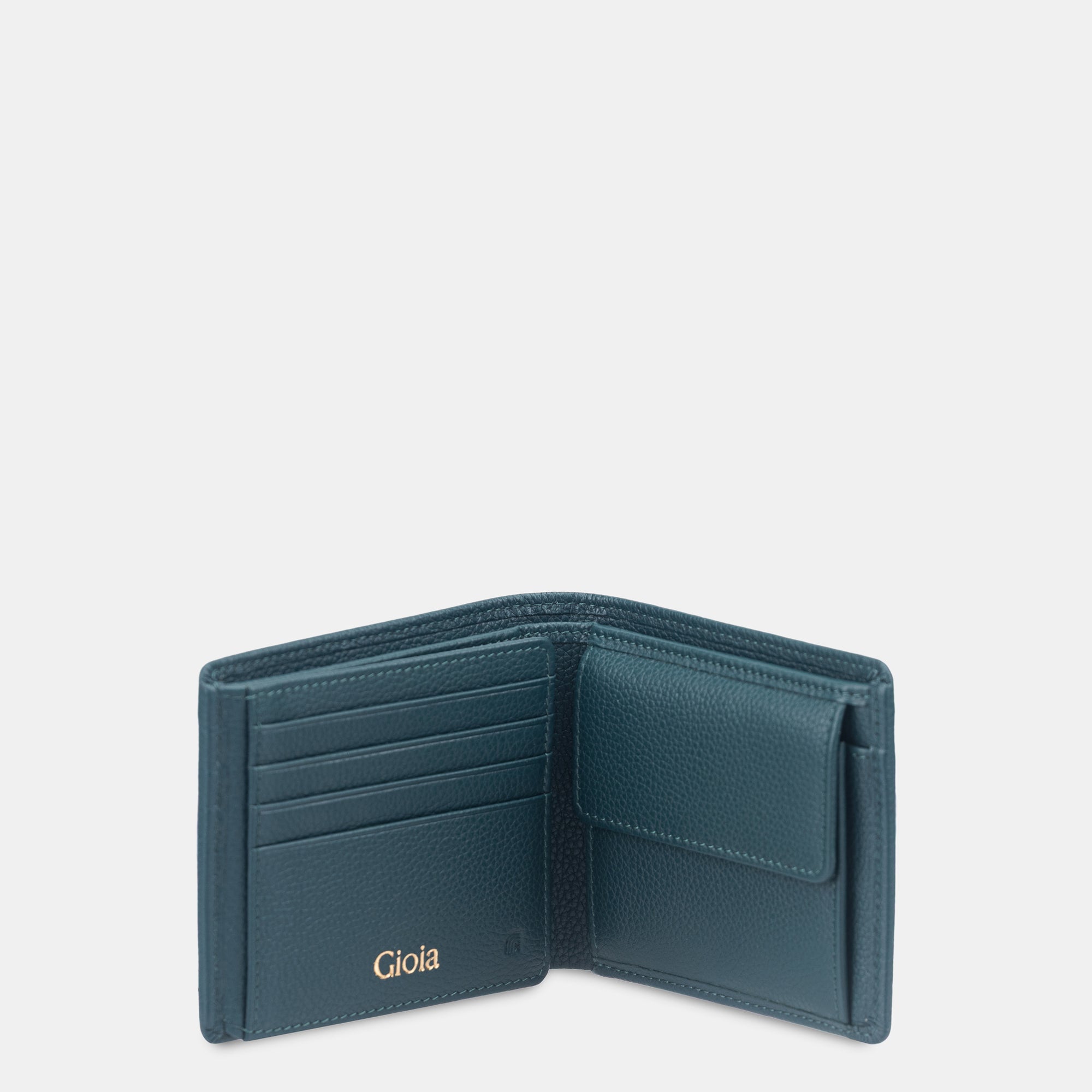 Lorenzo Wallet 8cc with ID slot#Color_Dark Green